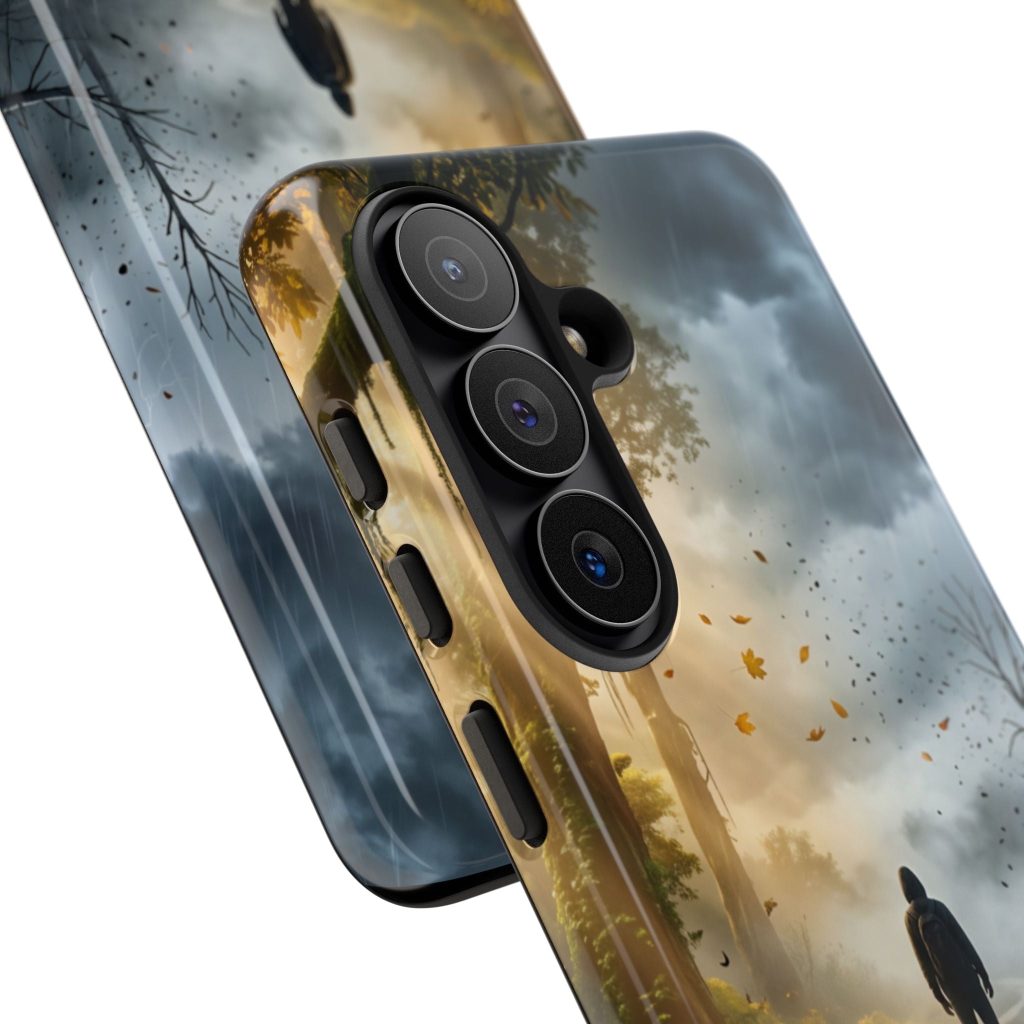Contrasting Light/Dark Art - Phone Case