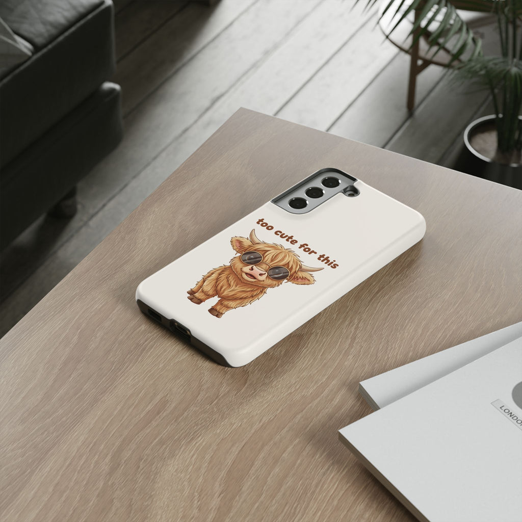 Highland Cow Phone Case — Too Cute for This Design