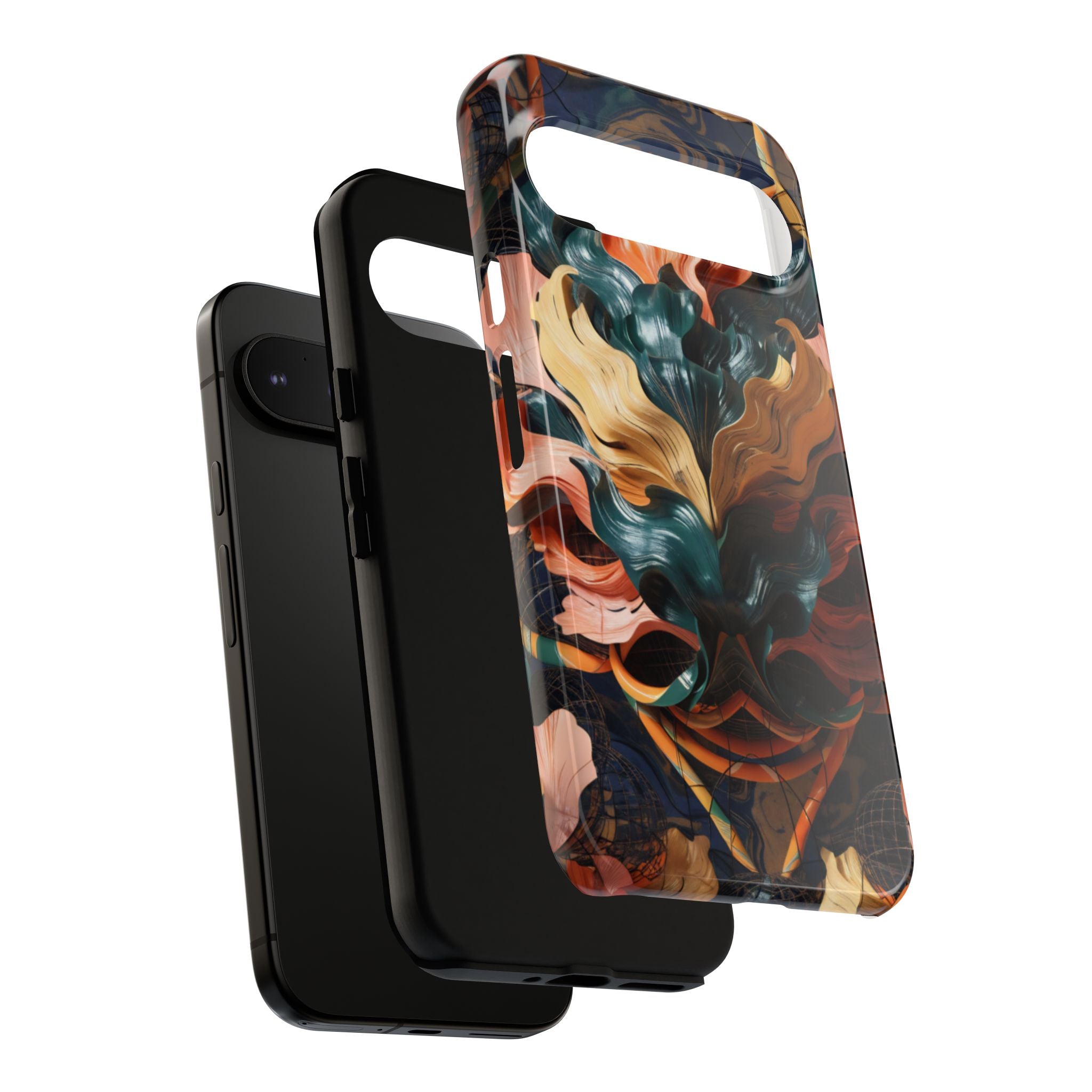Dark Wild Abstract - Phone Case