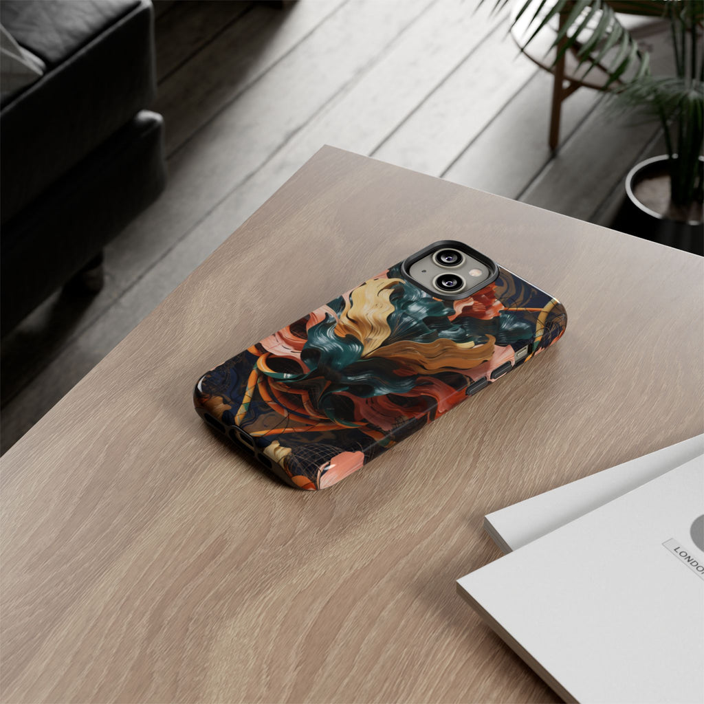 Dark Wild Abstract - Phone Case