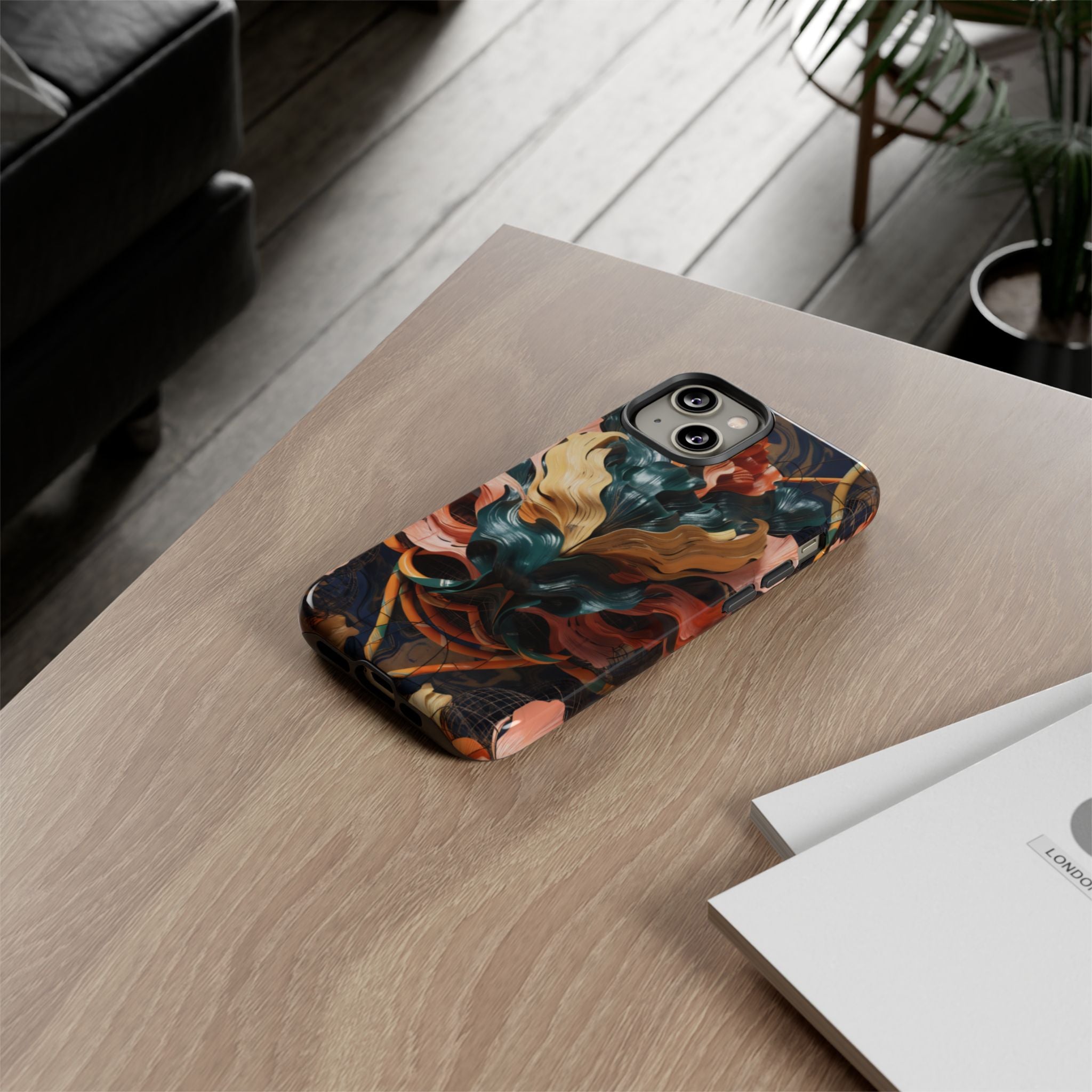 Dark Wild Abstract - Phone Case