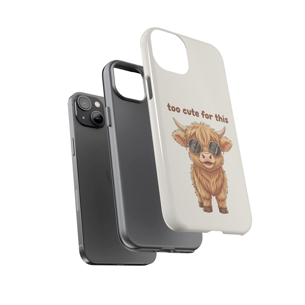 Highland Cow Phone Case — Too Cute for This Design