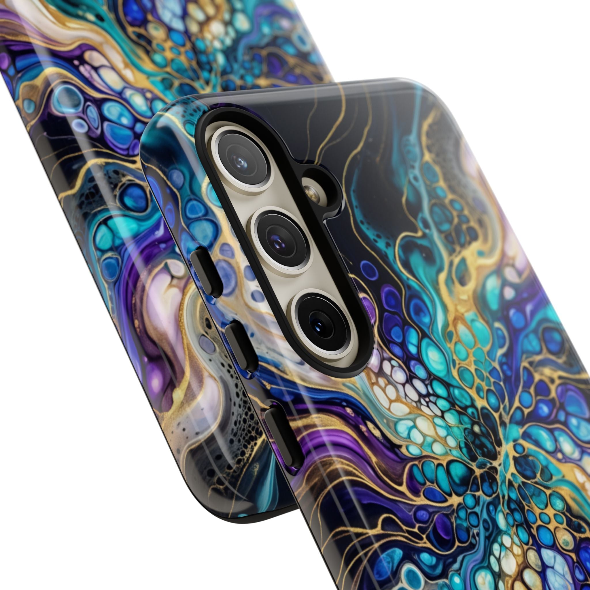 Liquid Cosmos Bloom - Phone Case