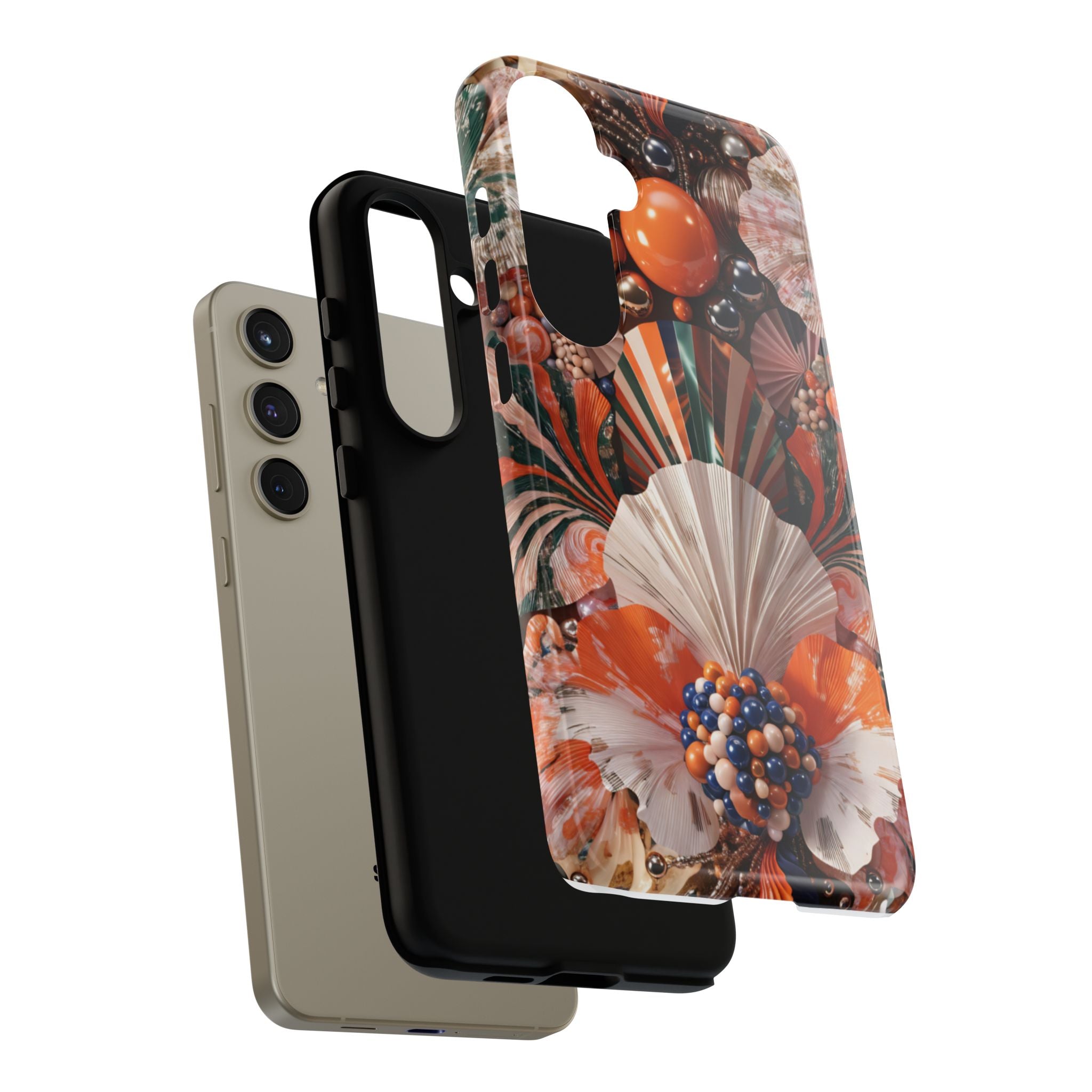 Colorful Fan Abstract - Phone Case