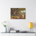 Nigerian Market Day Produce Matte Canvas