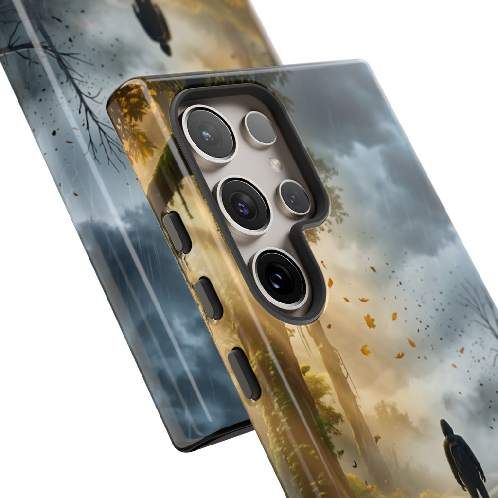 Contrasting Light/Dark Art - Phone Case