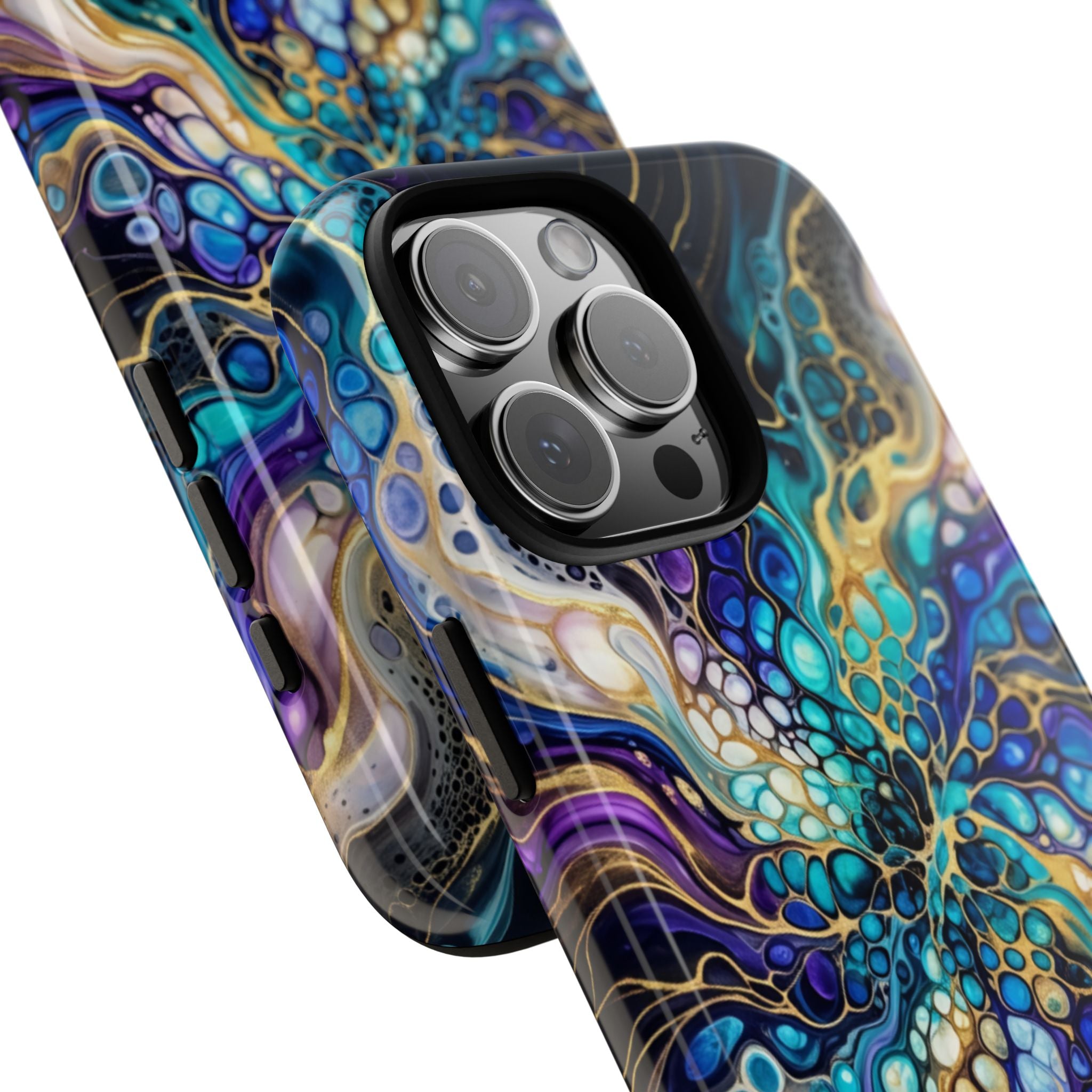 Liquid Cosmos Bloom - Phone Case
