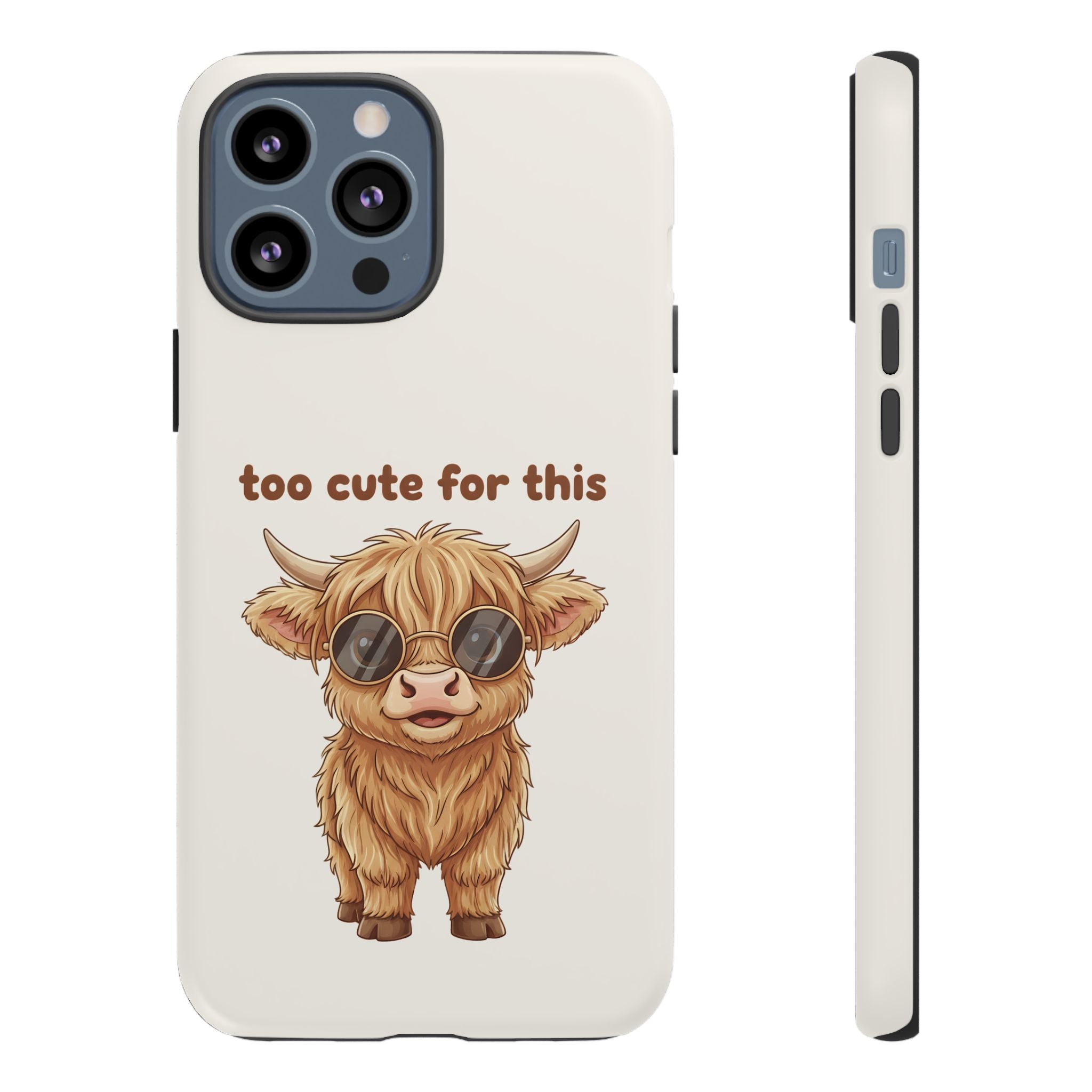 Highland Cow Phone Case — Too Cute for This Design