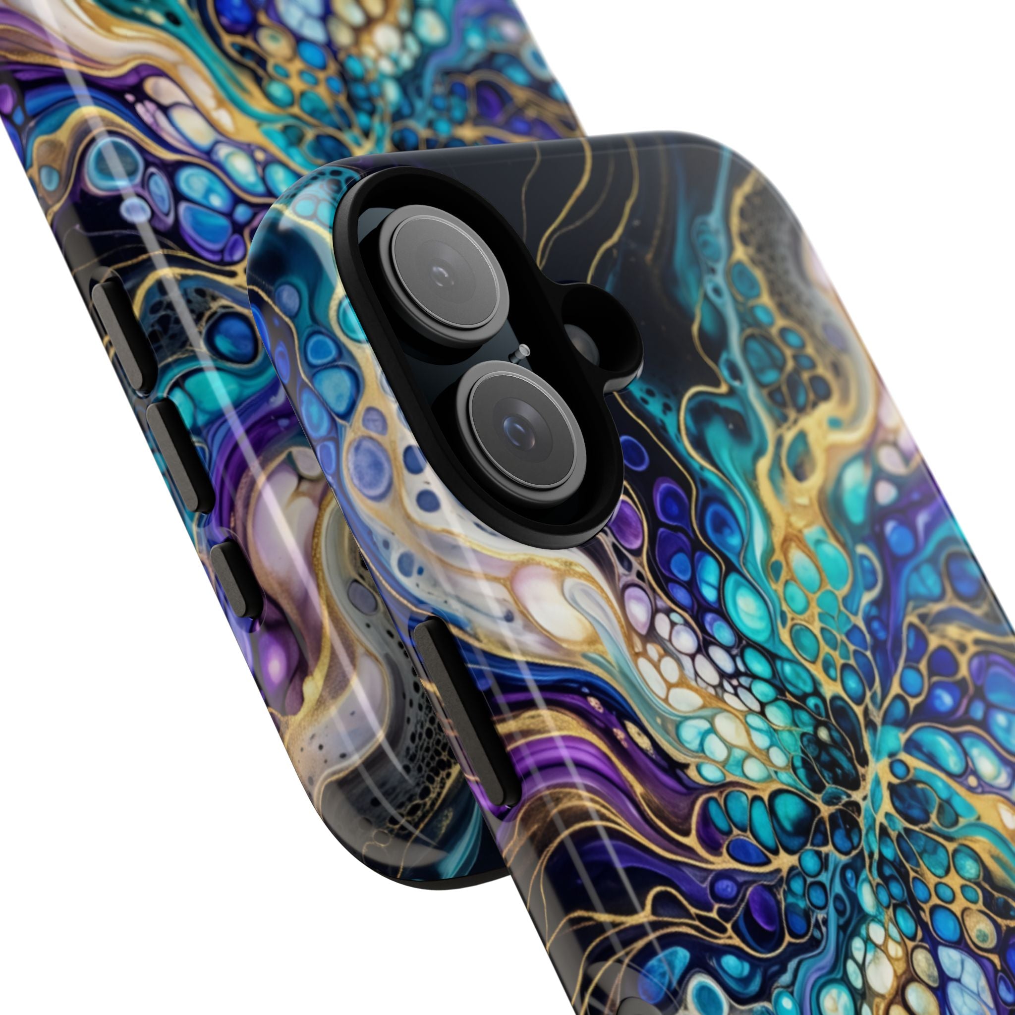 Liquid Cosmos Bloom - Phone Case