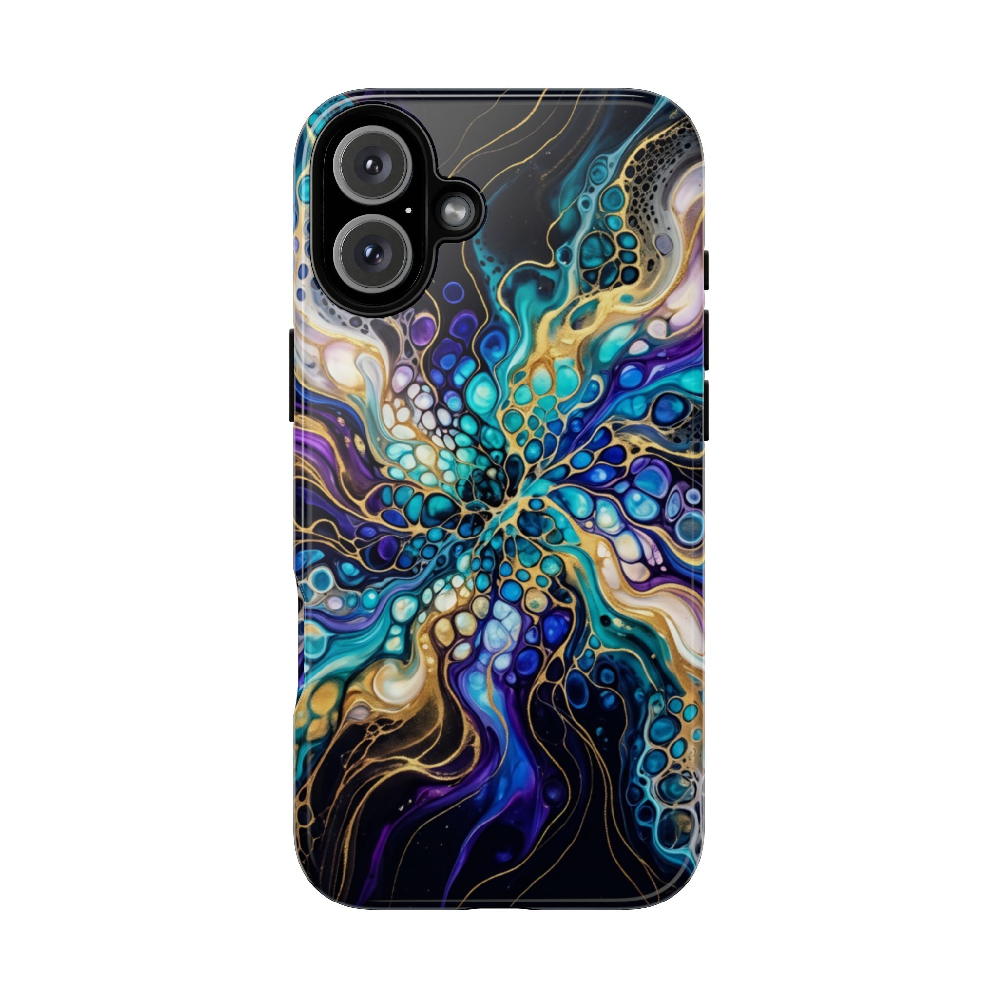 Liquid Cosmos Bloom - Phone Case