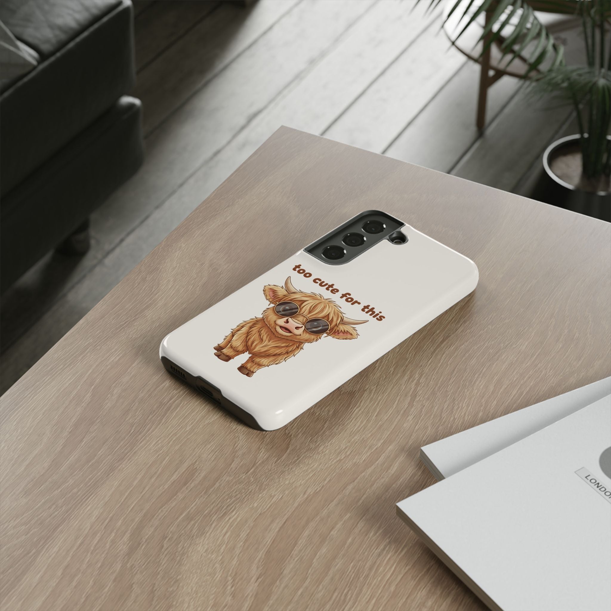 Highland Cow Phone Case — Too Cute for This Design
