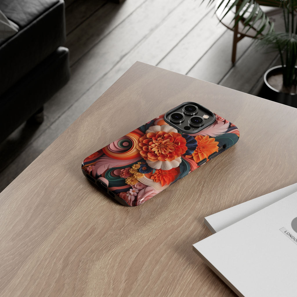 Bold Flower Bouquet - Phone Case