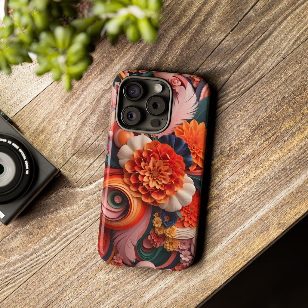 Bold Flower Bouquet - Phone Case