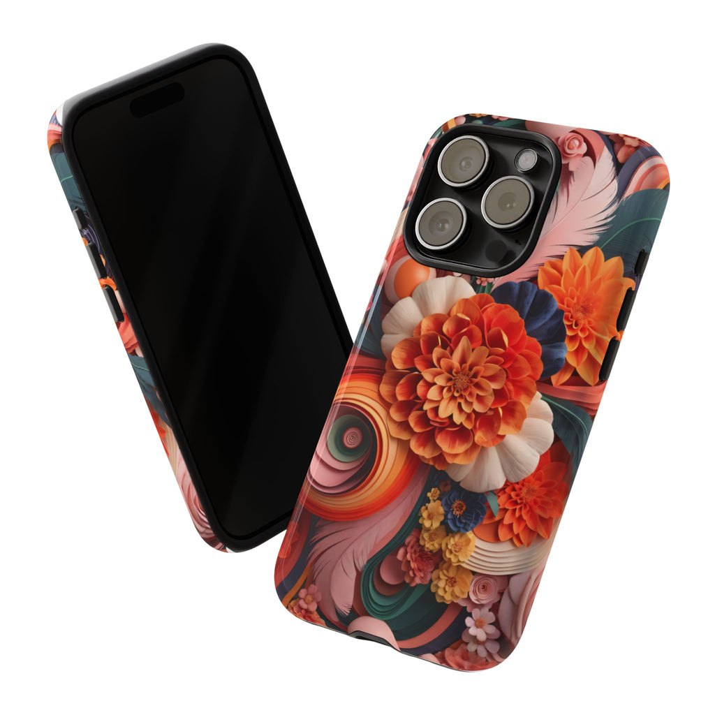 Bold Flower Bouquet - Phone Case