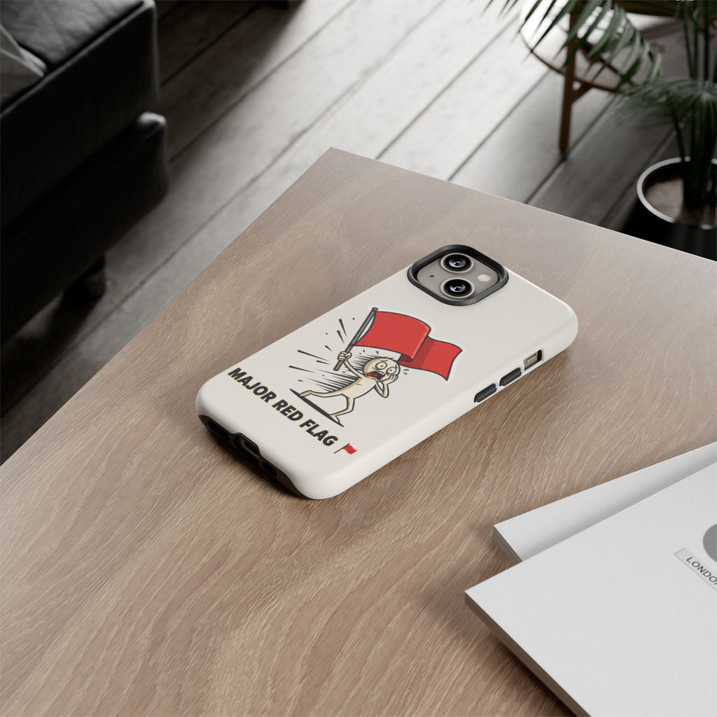 Major Red Flag Character - Phone Case