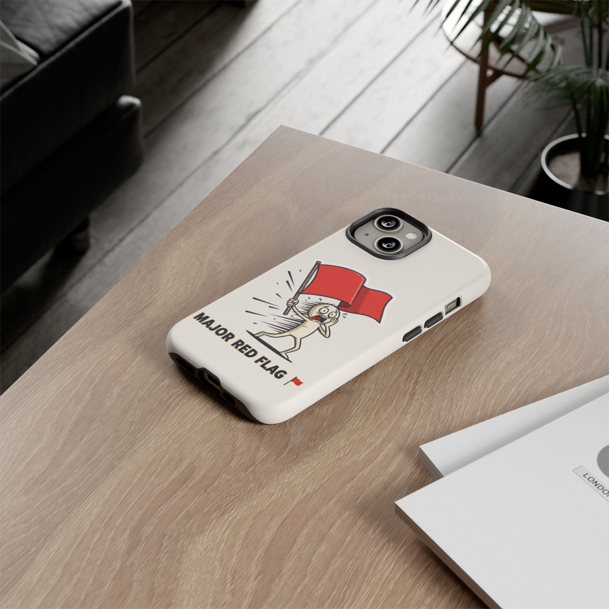 Major Red Flag Character - Phone Case