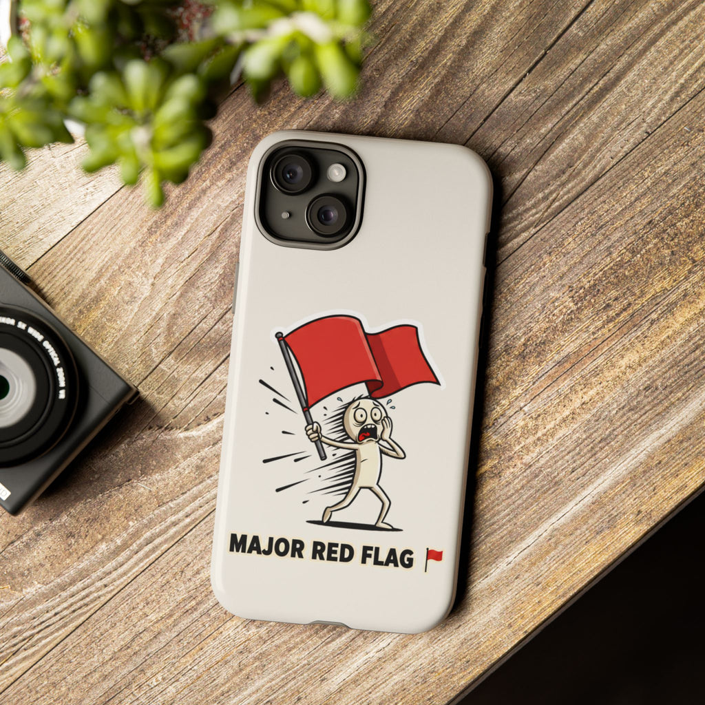 Major Red Flag Character - Phone Case