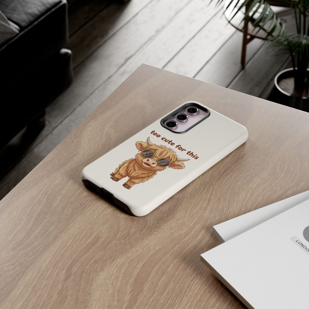 Highland Cow Phone Case — Too Cute for This Design