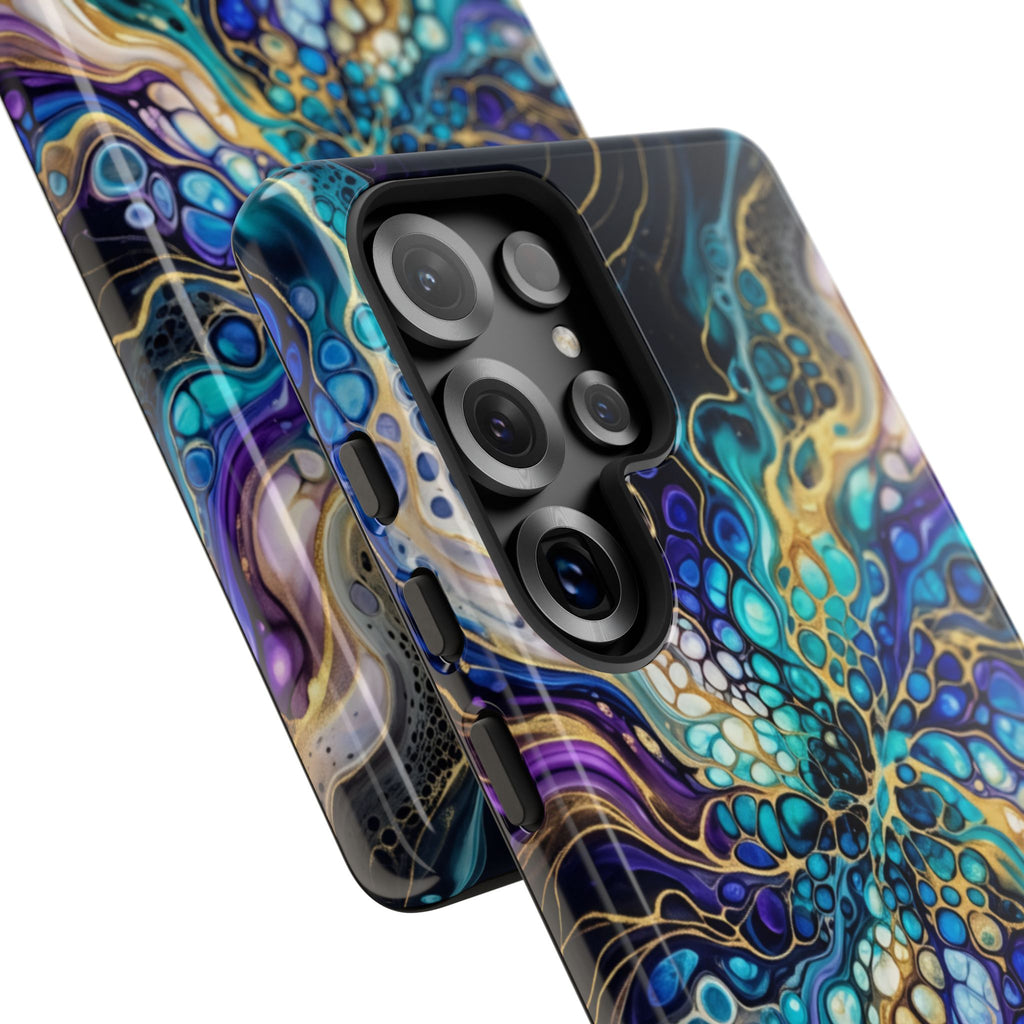 Liquid Cosmos Bloom - Phone Case