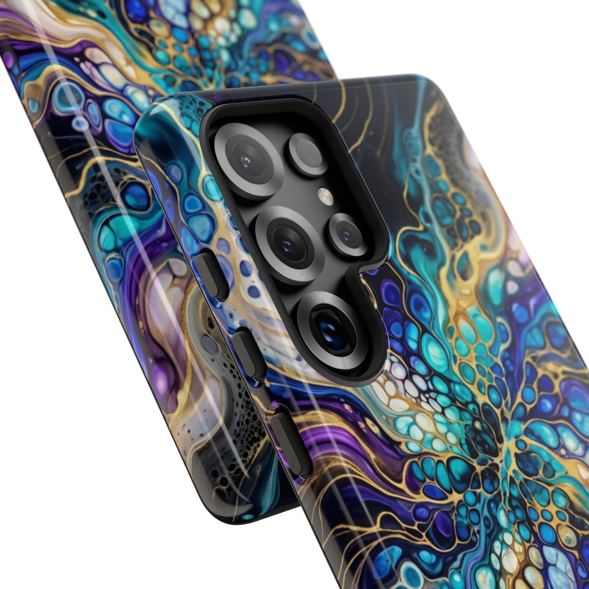 Liquid Cosmos Bloom - Phone Case