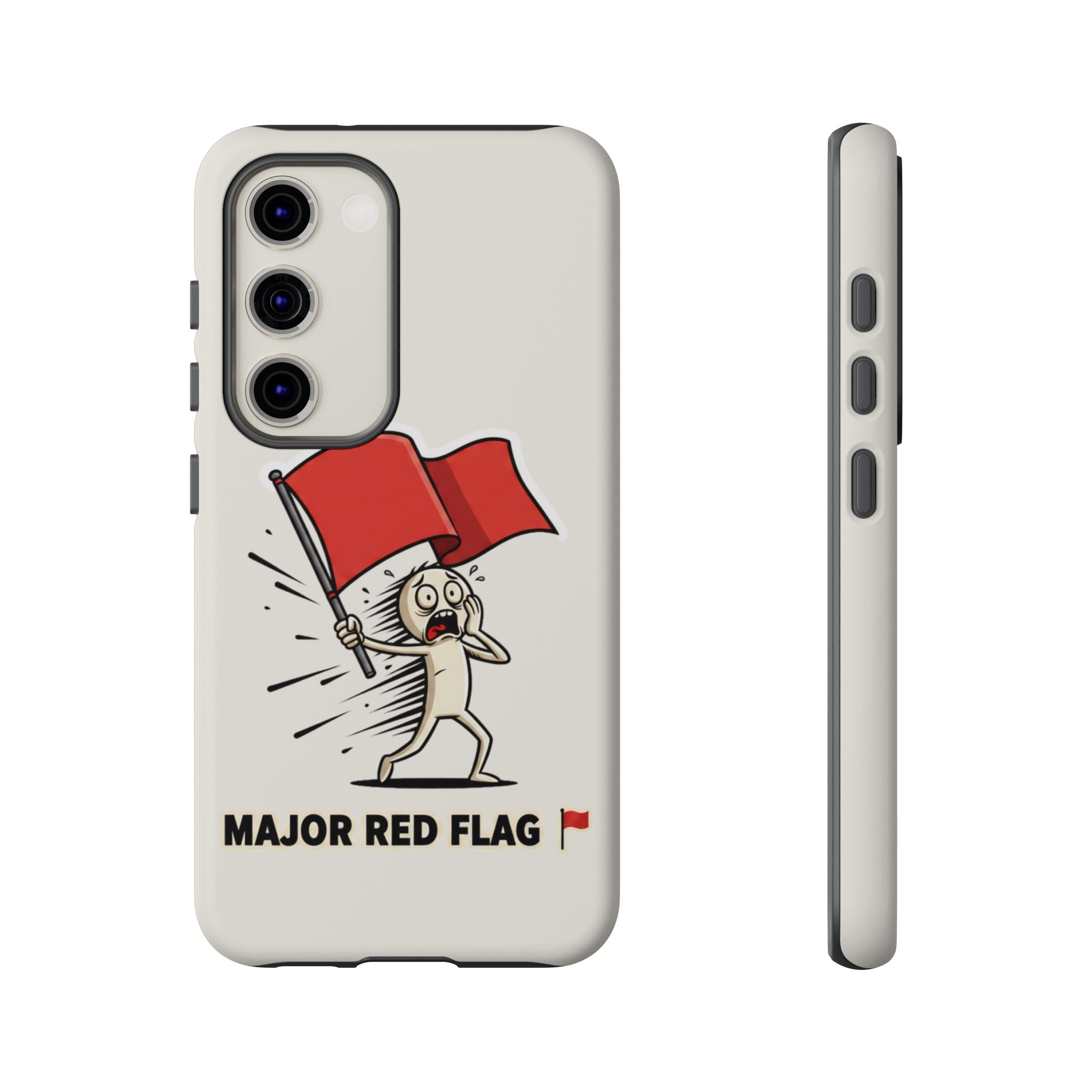 Major Red Flag Character - Phone Case