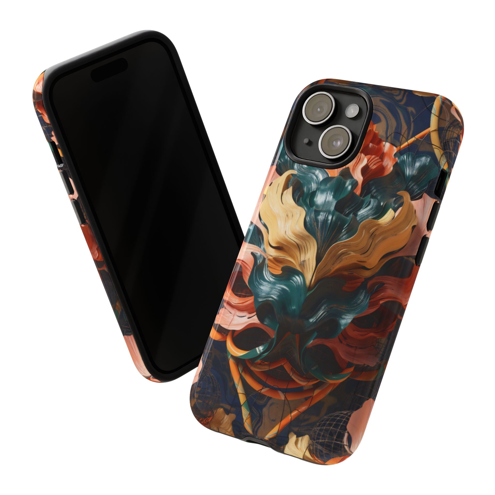 Dark Wild Abstract - Phone Case