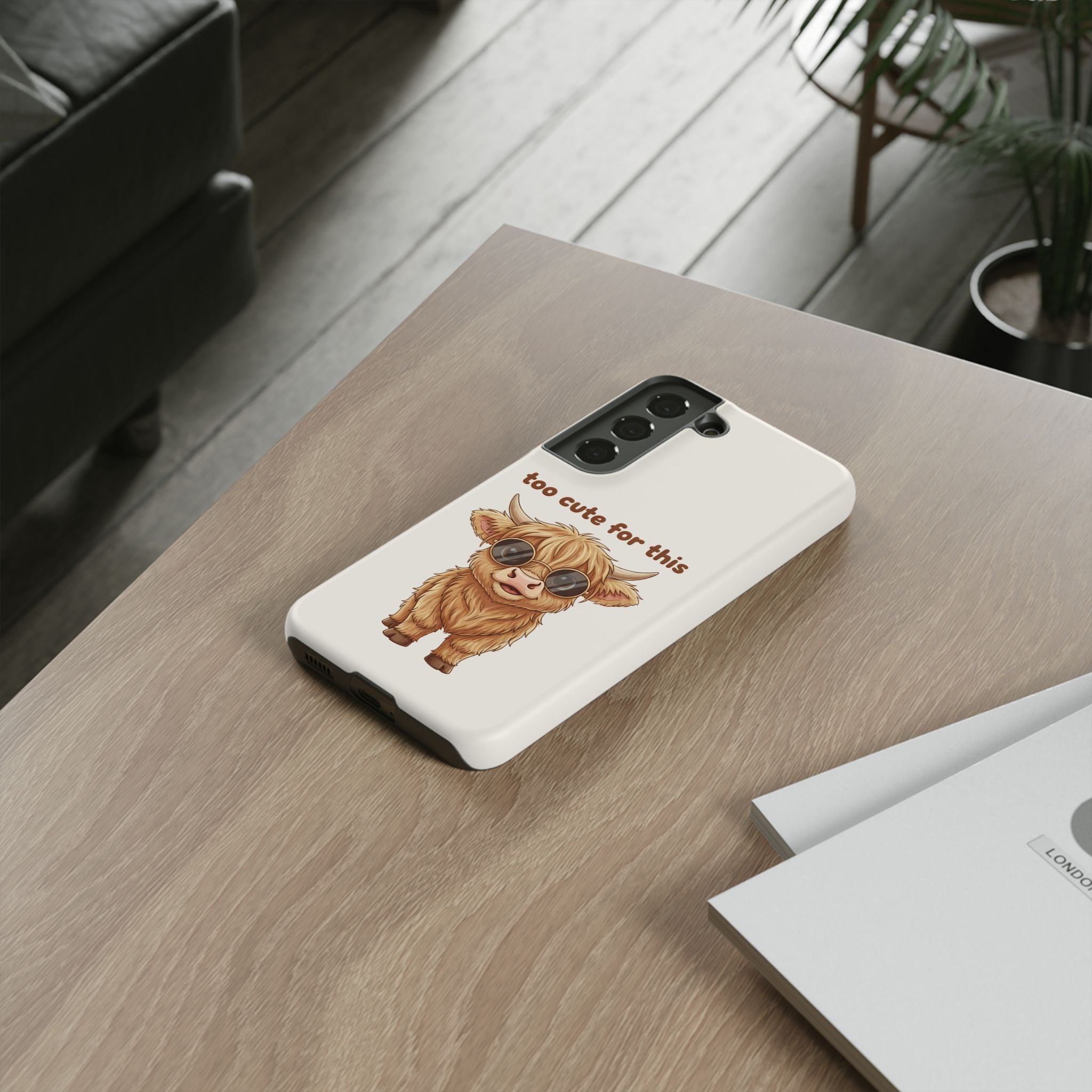 Highland Cow Phone Case — Too Cute for This Design
