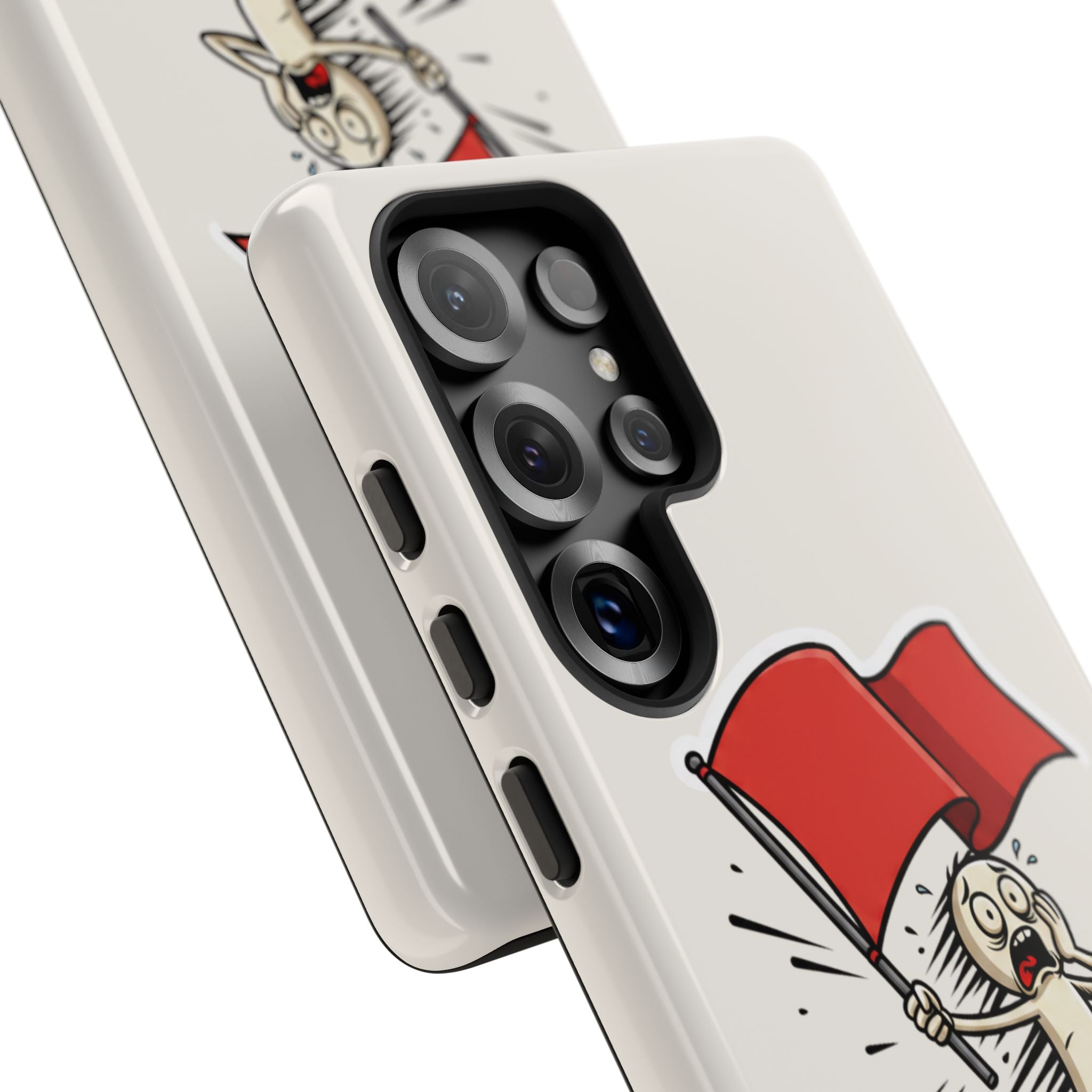 Major Red Flag Character - Phone Case
