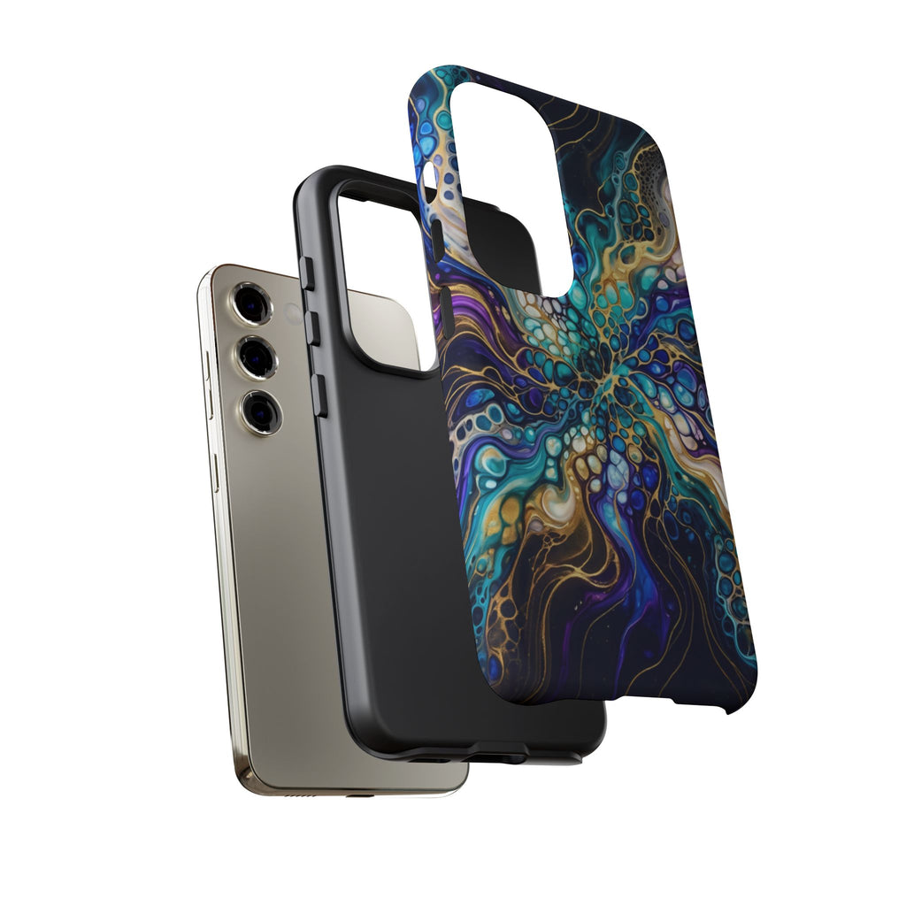 Liquid Cosmos Bloom - Phone Case