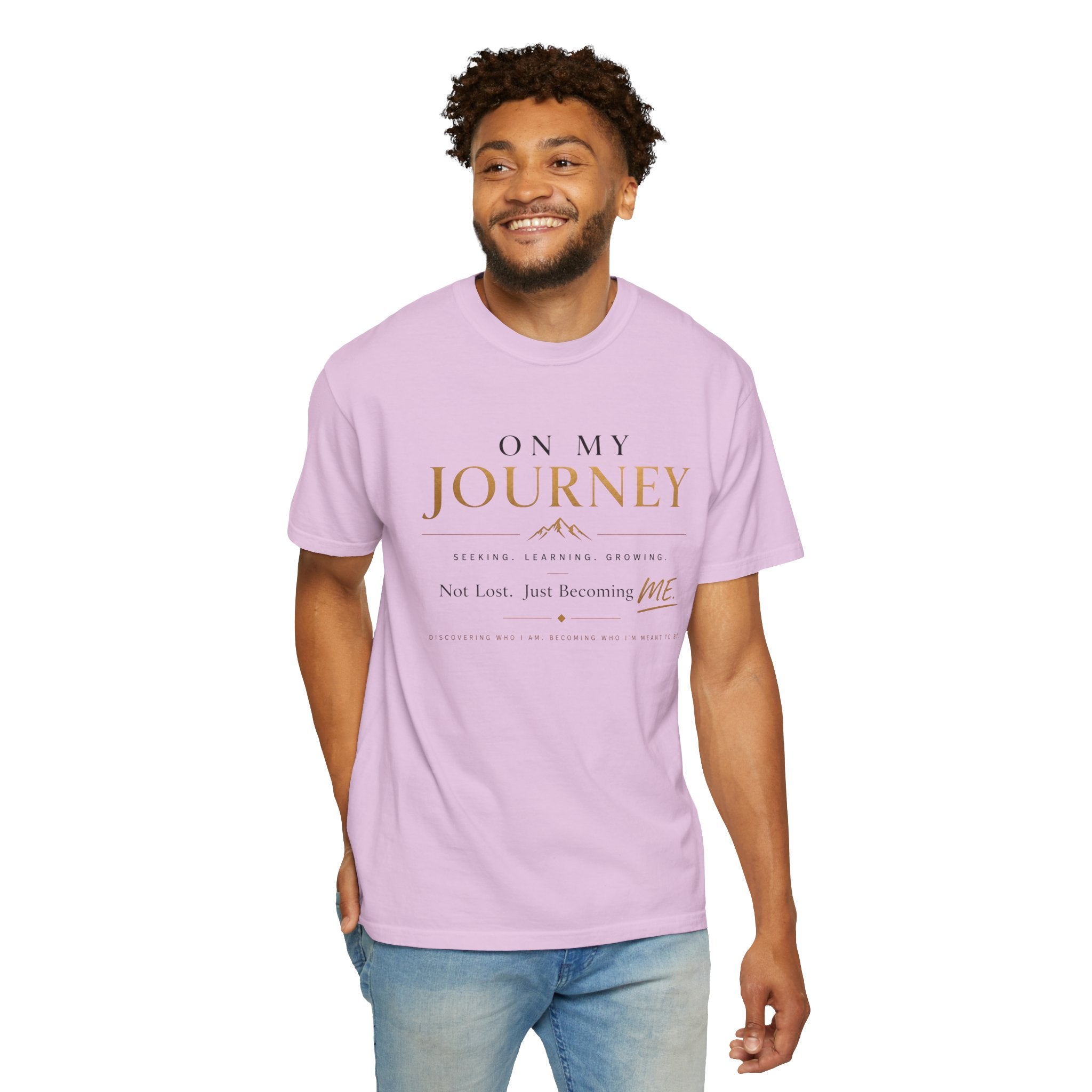 On My Journey T‑Shirt — Inspirational & Self Discovery