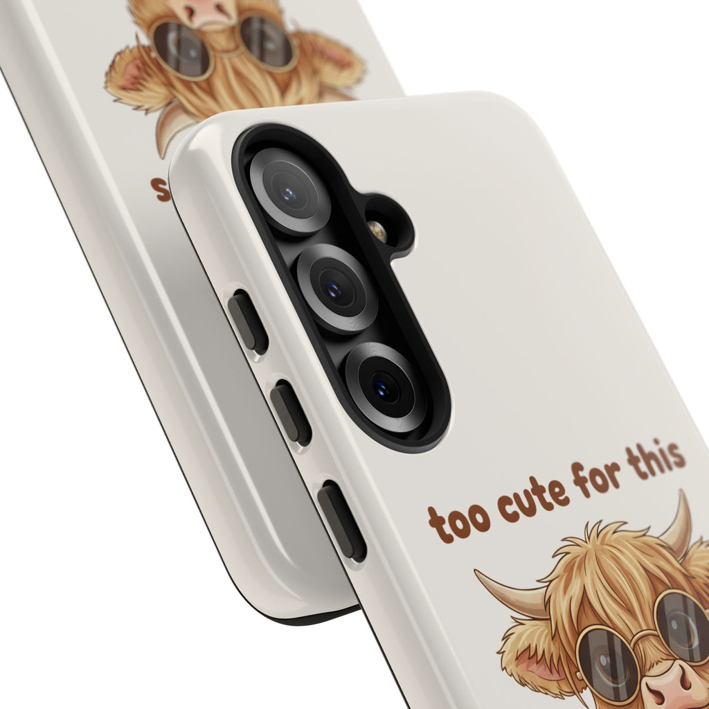 Highland Cow Phone Case — Too Cute for This Design