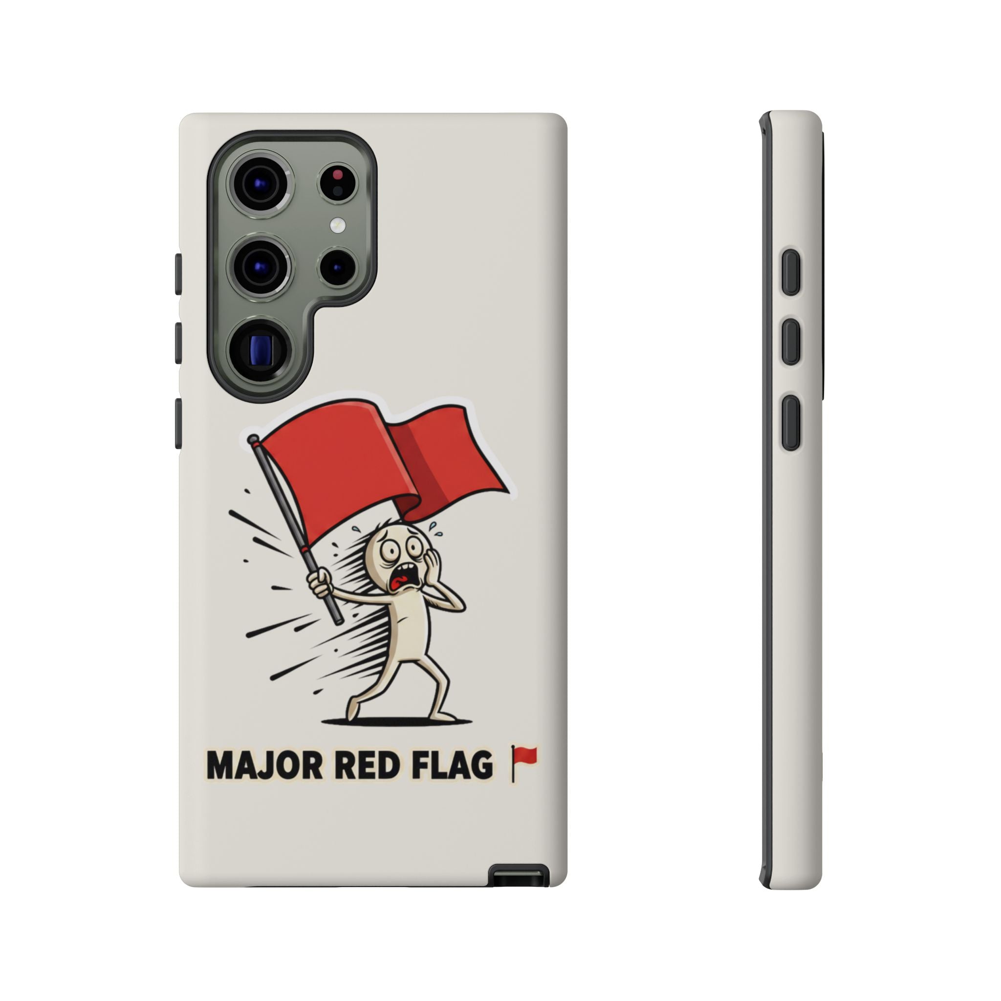 Major Red Flag Character - Phone Case