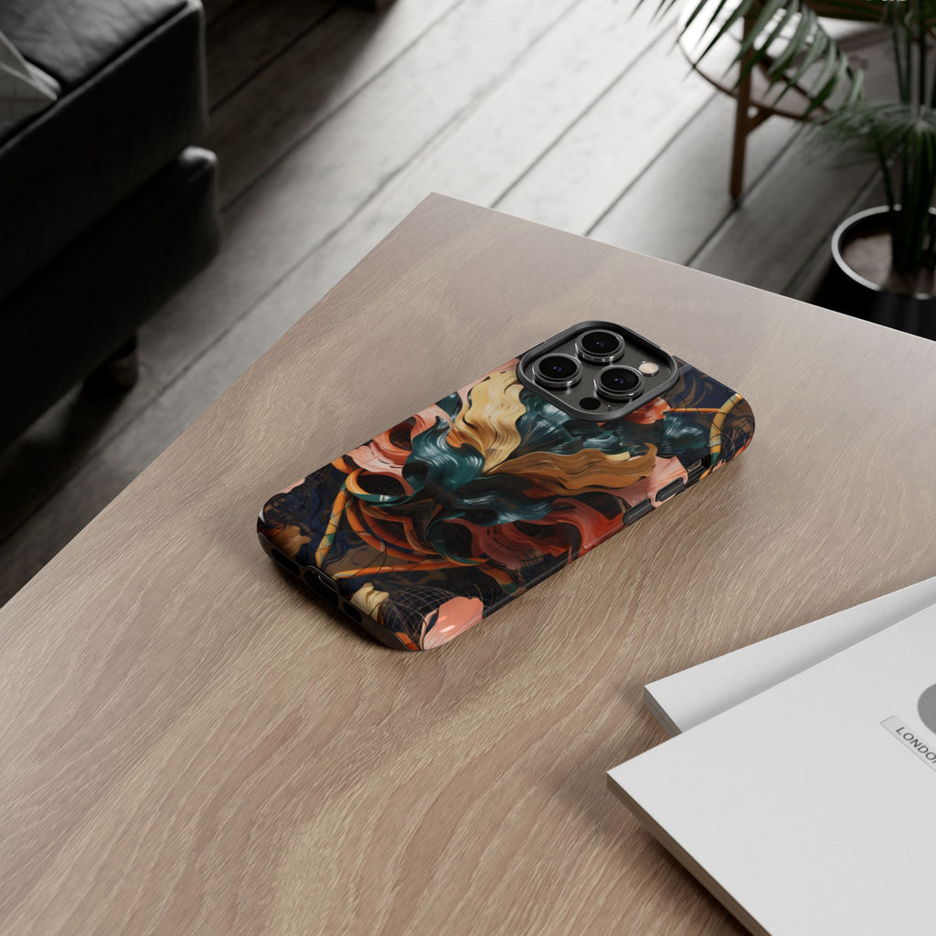 Dark Wild Abstract - Phone Case