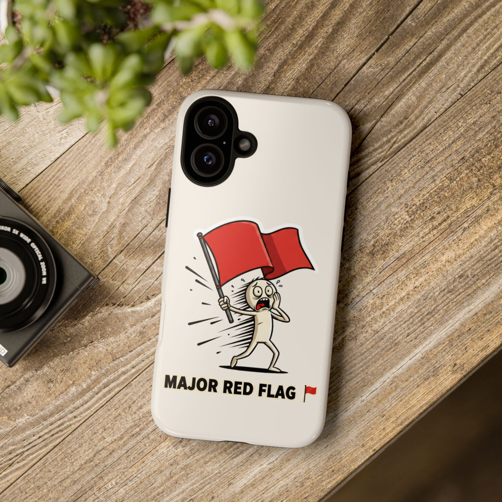 Major Red Flag Character - Phone Case