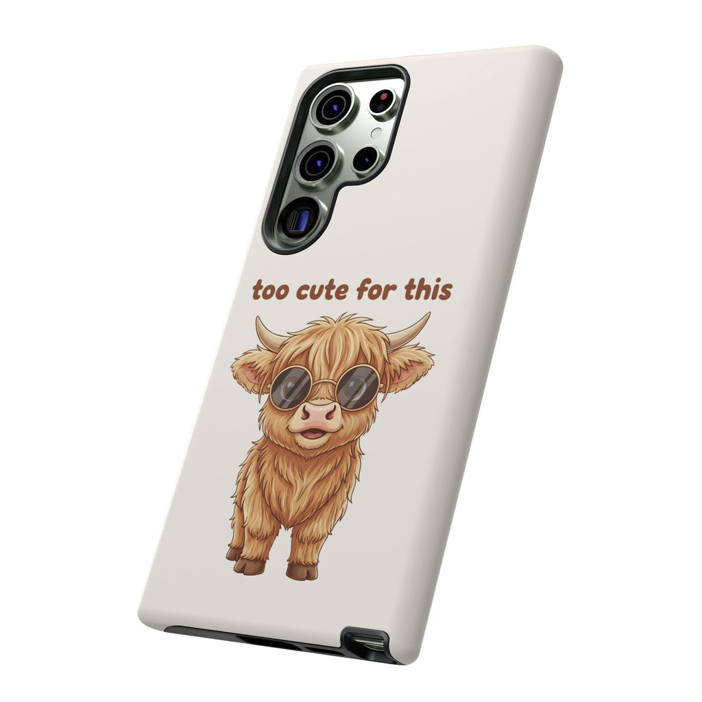 Highland Cow Phone Case — Too Cute for This Design