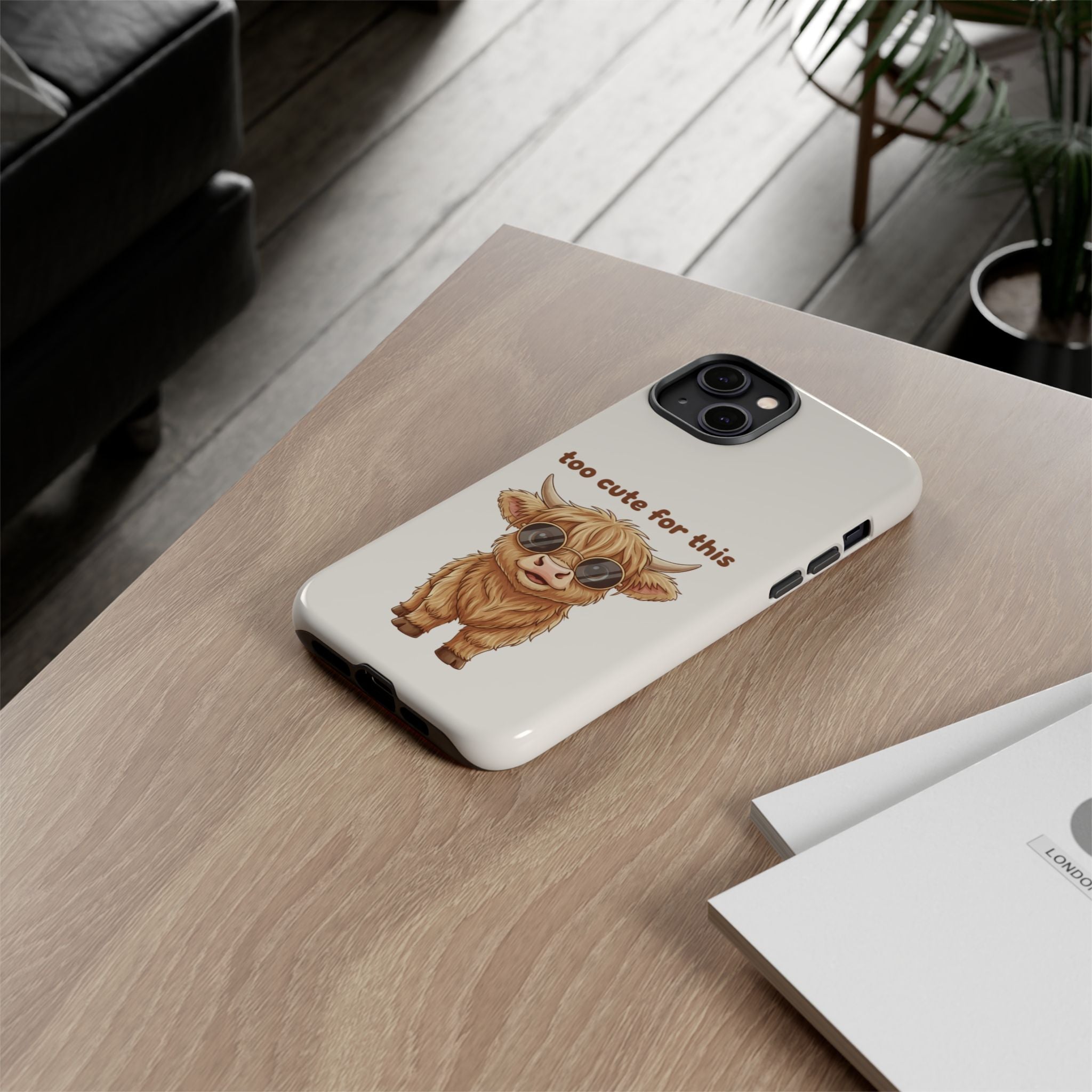 Highland Cow Phone Case — Too Cute for This Design