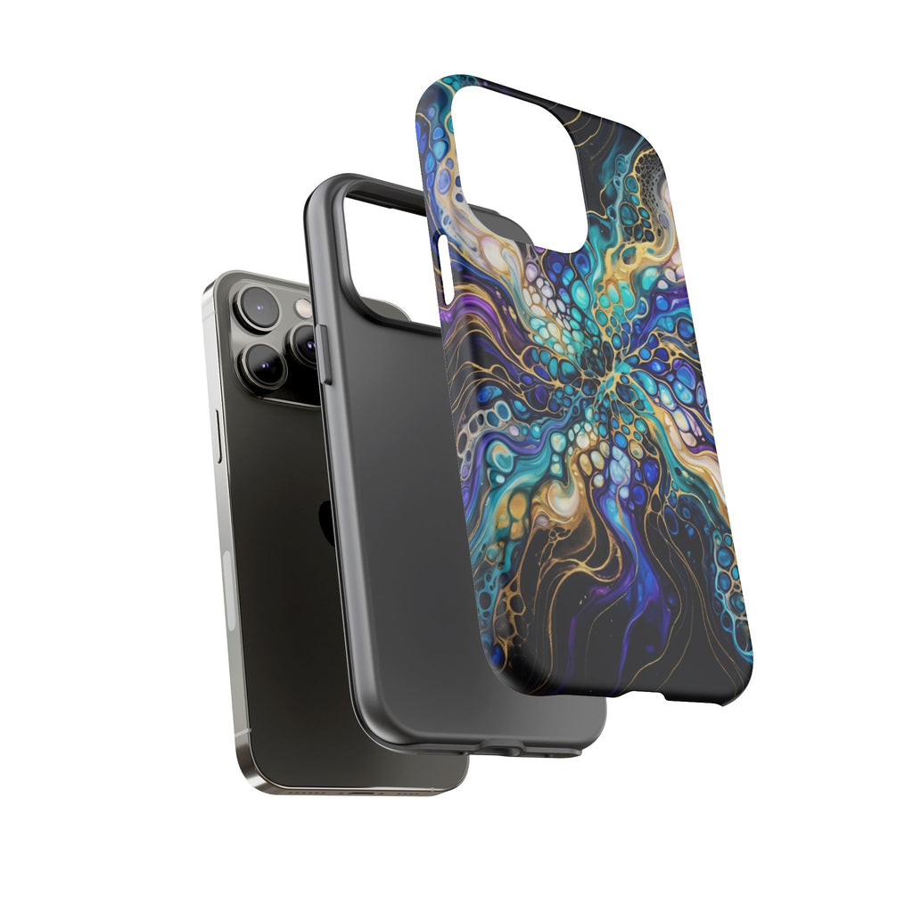 Liquid Cosmos Bloom - Phone Case