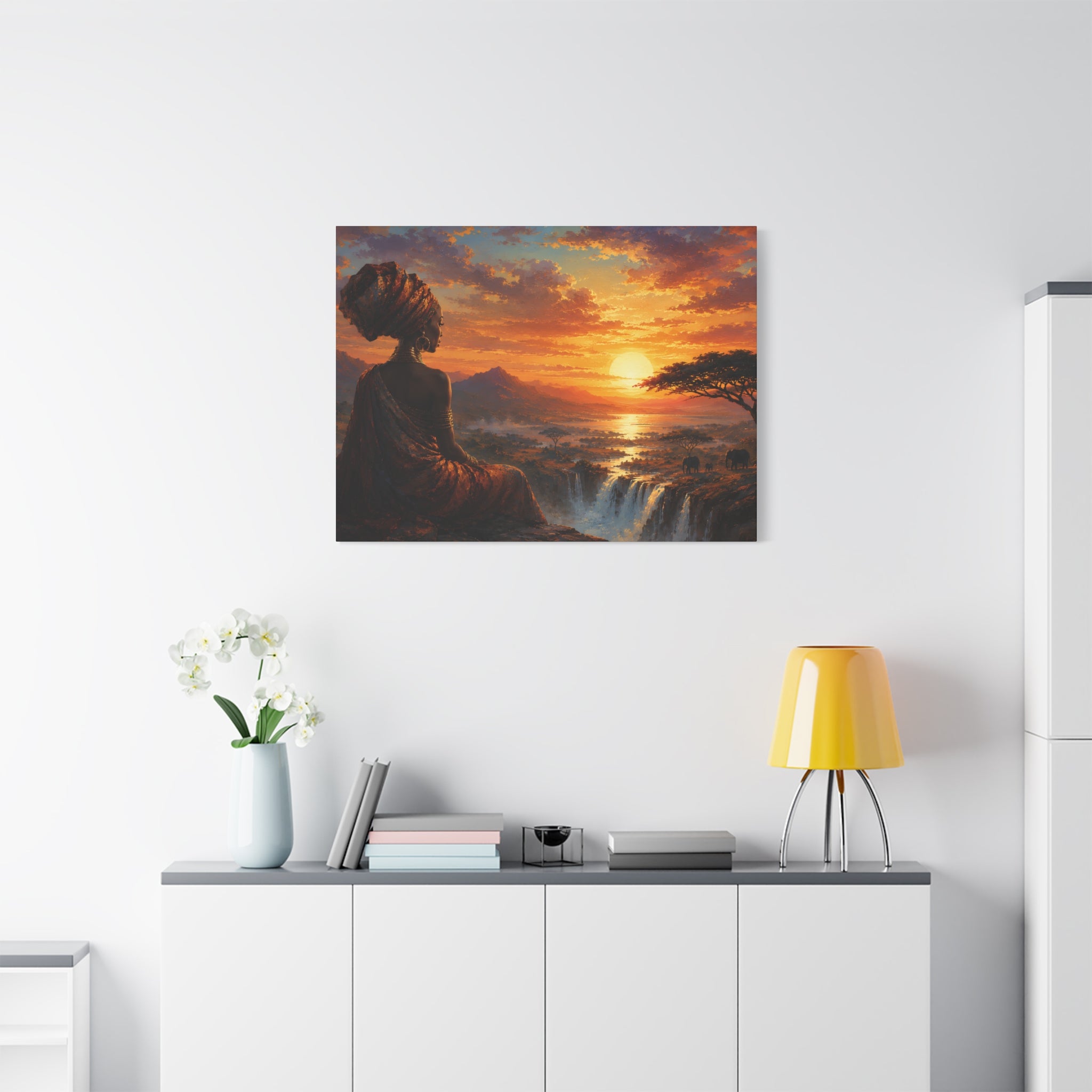 Nigeria Dream Landscape Matte Canvas