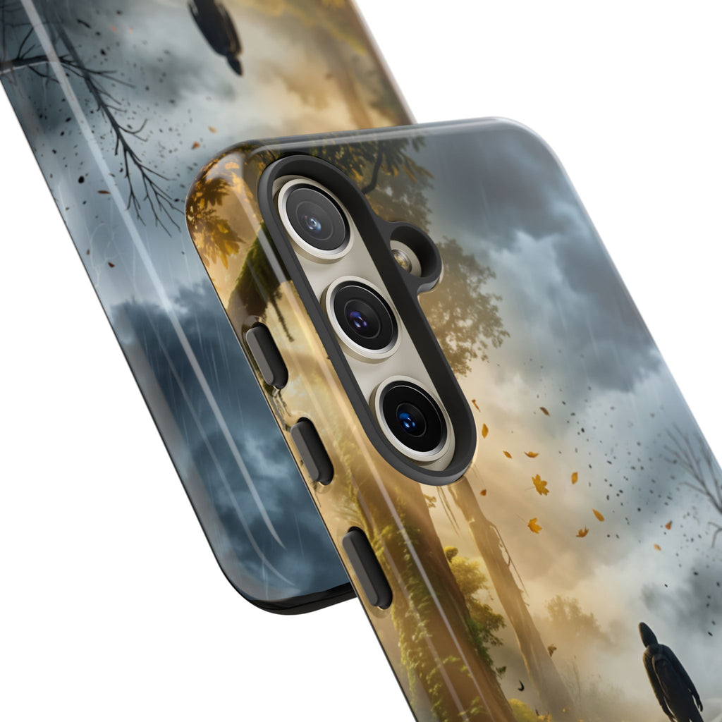 Contrasting Light/Dark Art - Phone Case