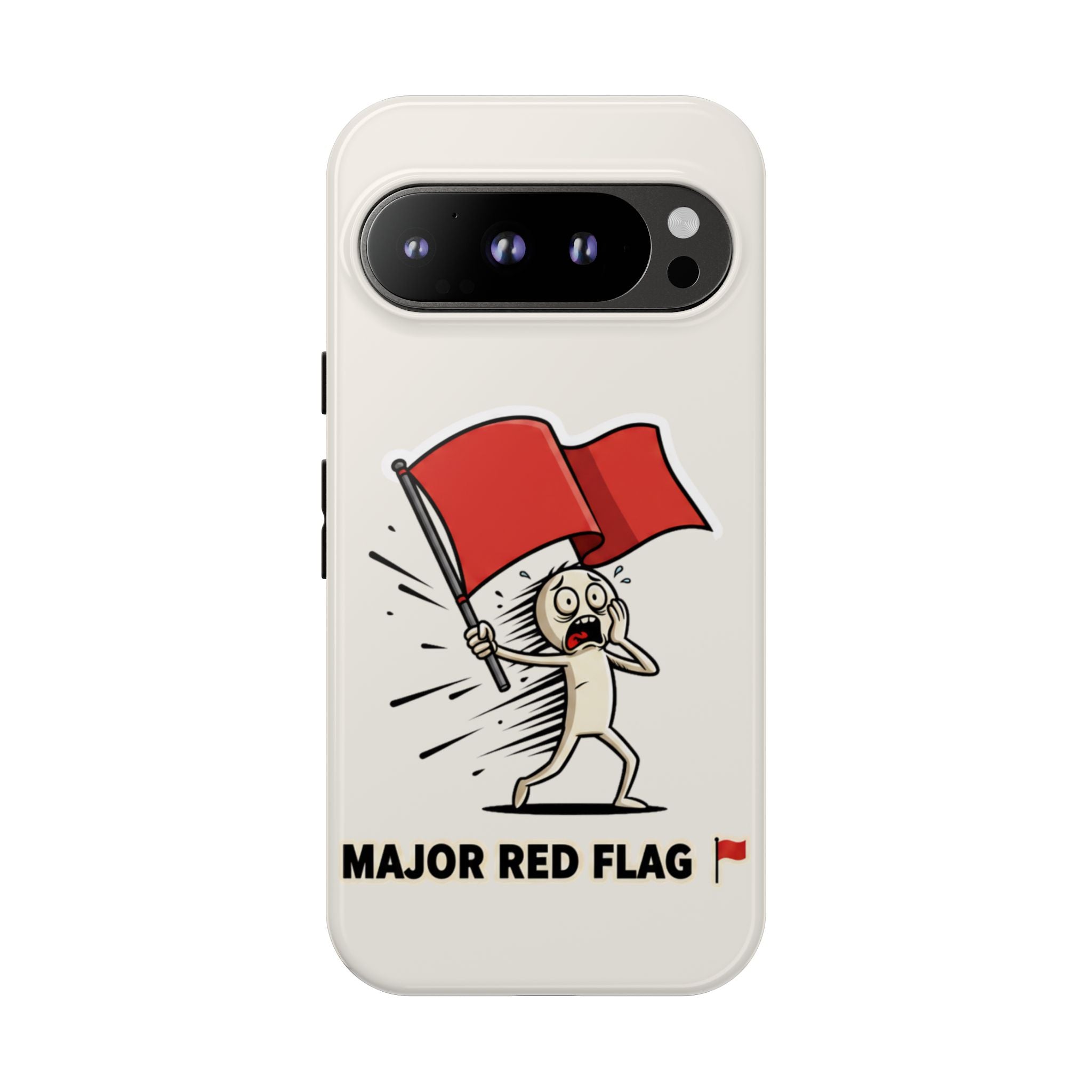 Major Red Flag Character - Phone Case