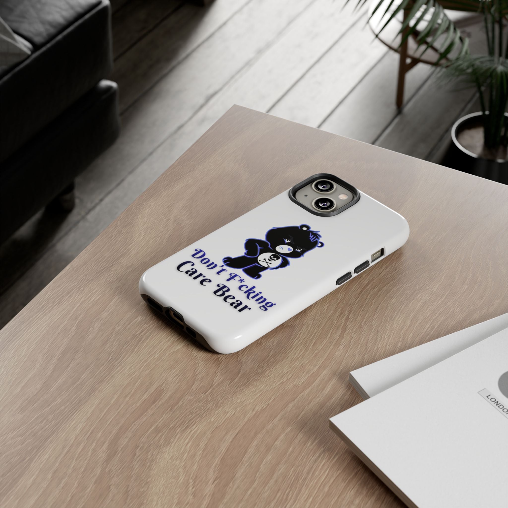 Don’t F*ing Care Bear - Phone Case