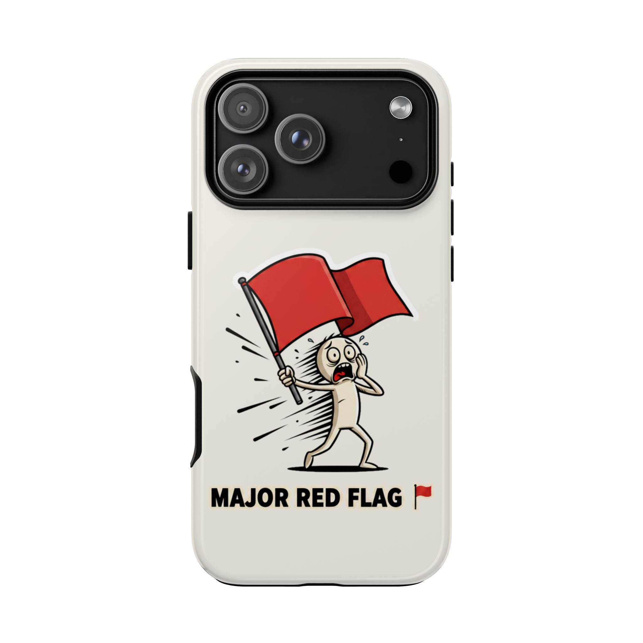 Major Red Flag Character - Phone Case