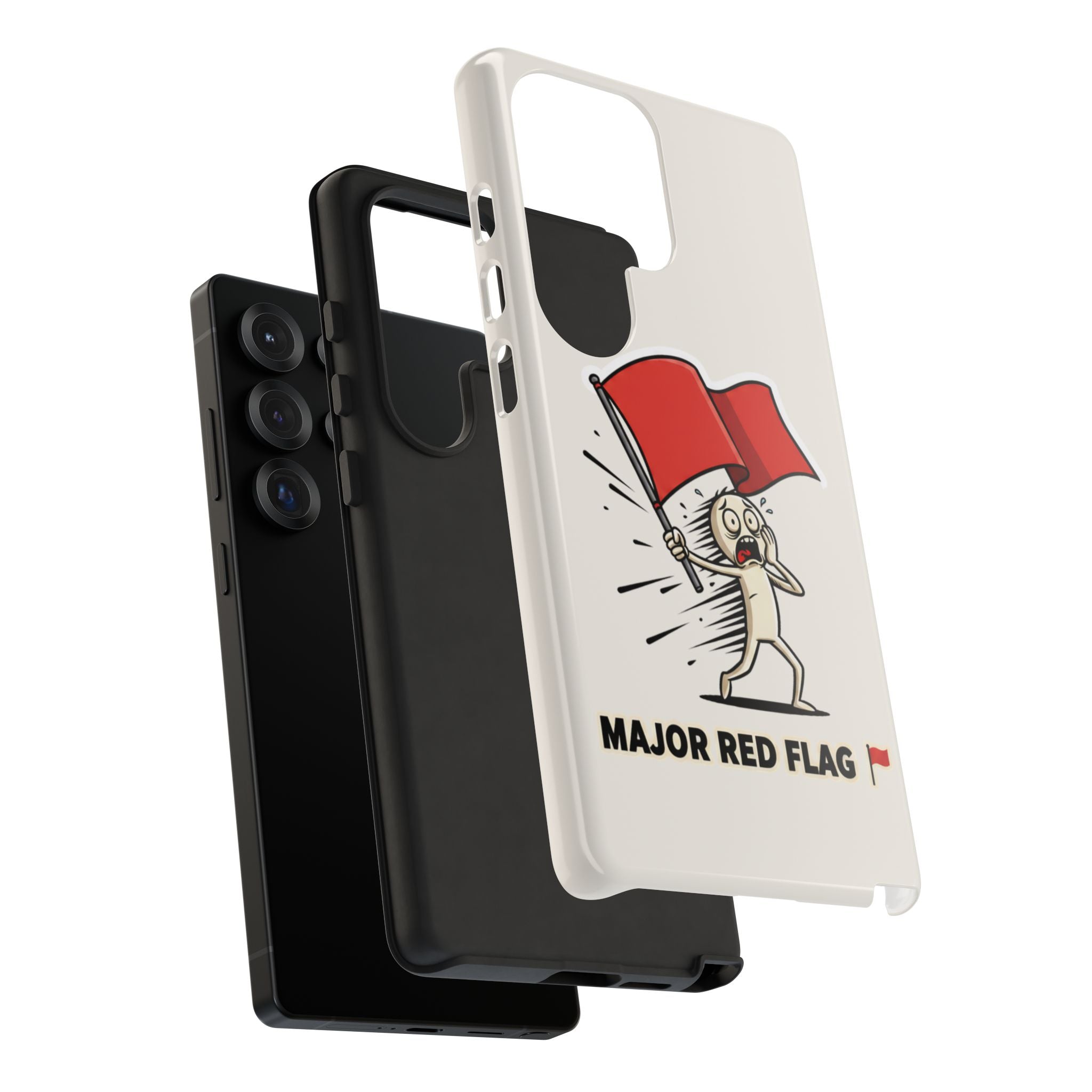 Major Red Flag Character - Phone Case