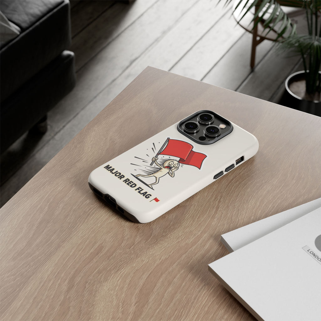 Major Red Flag Character - Phone Case