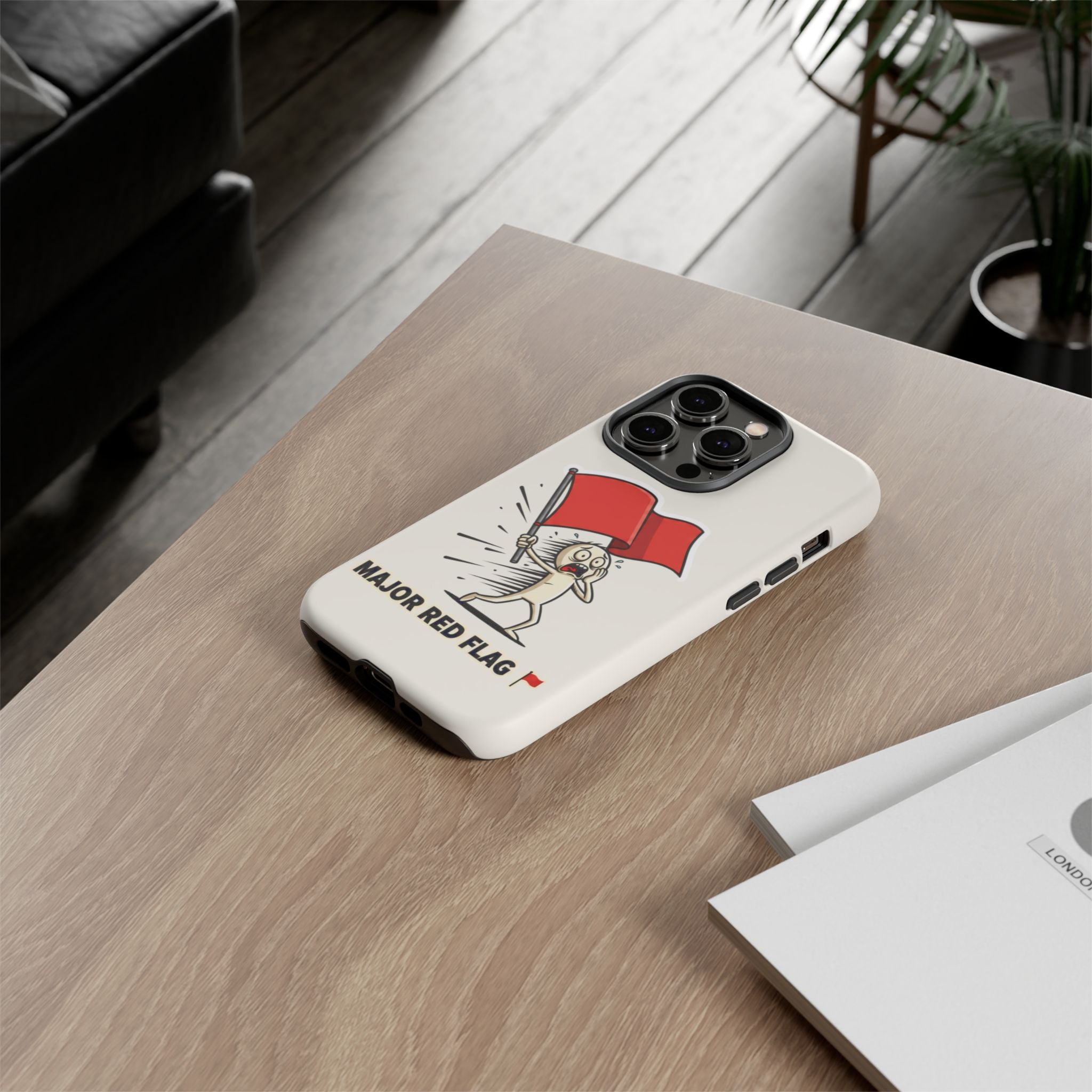 Major Red Flag Character - Phone Case