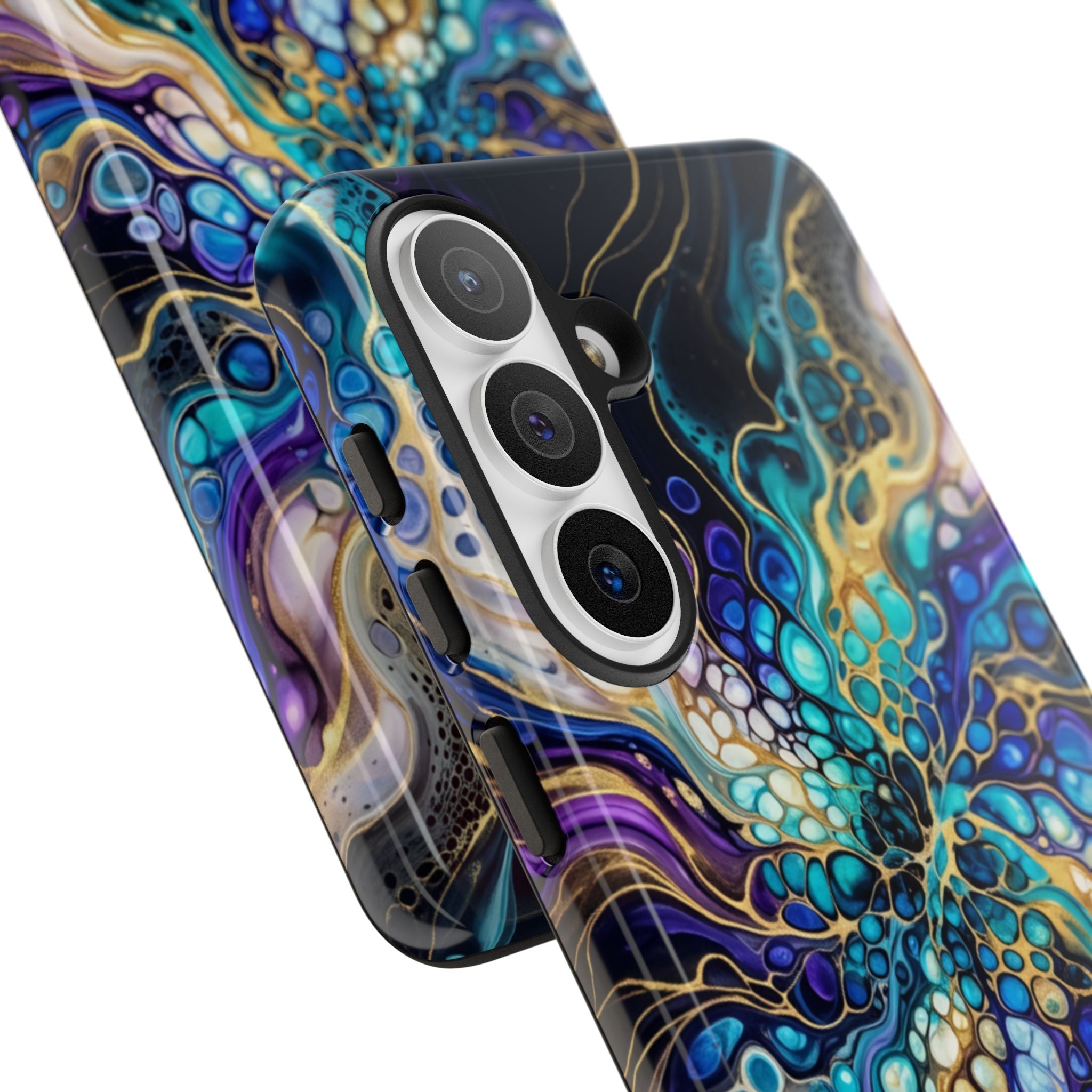 Liquid Cosmos Bloom - Phone Case
