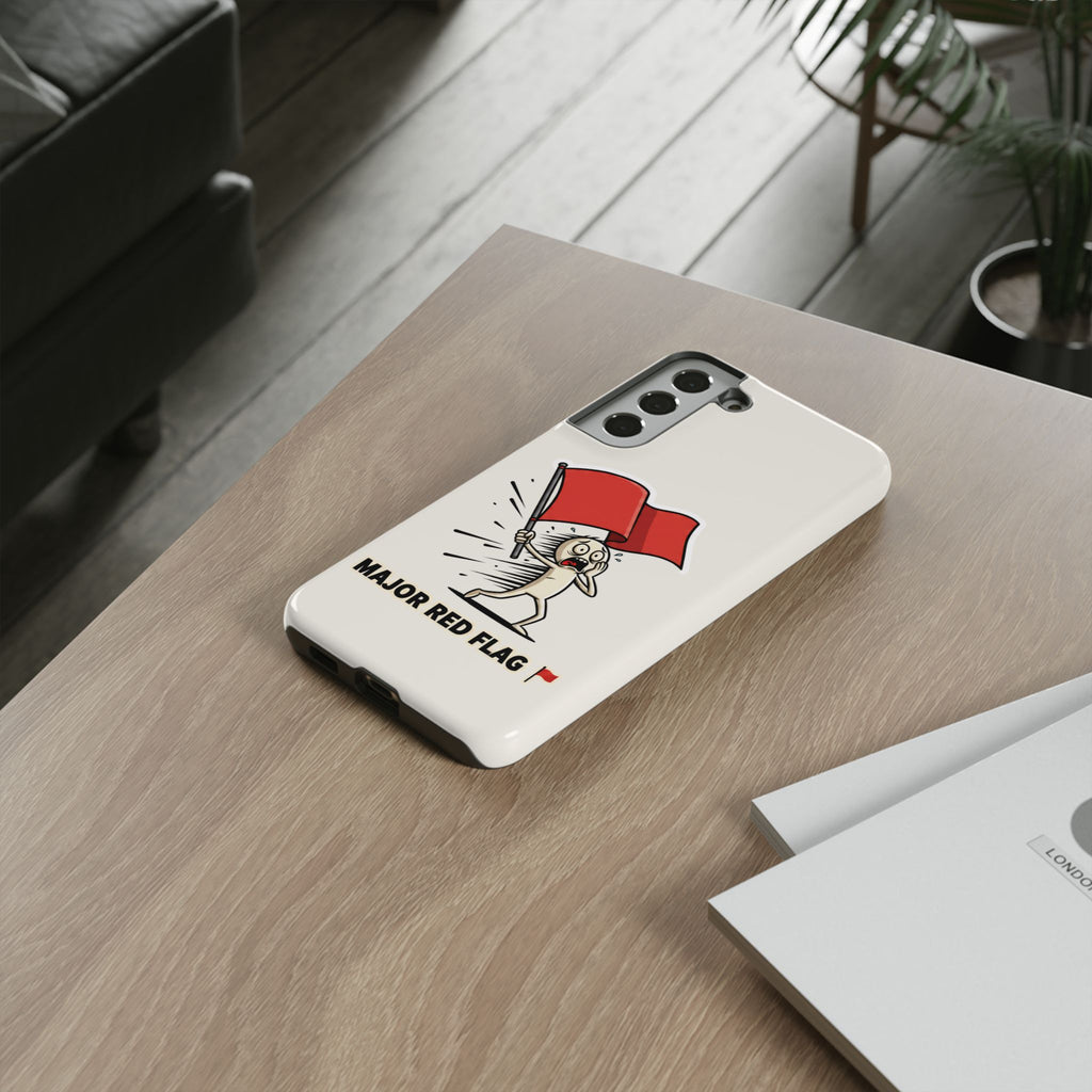 Major Red Flag Character - Phone Case