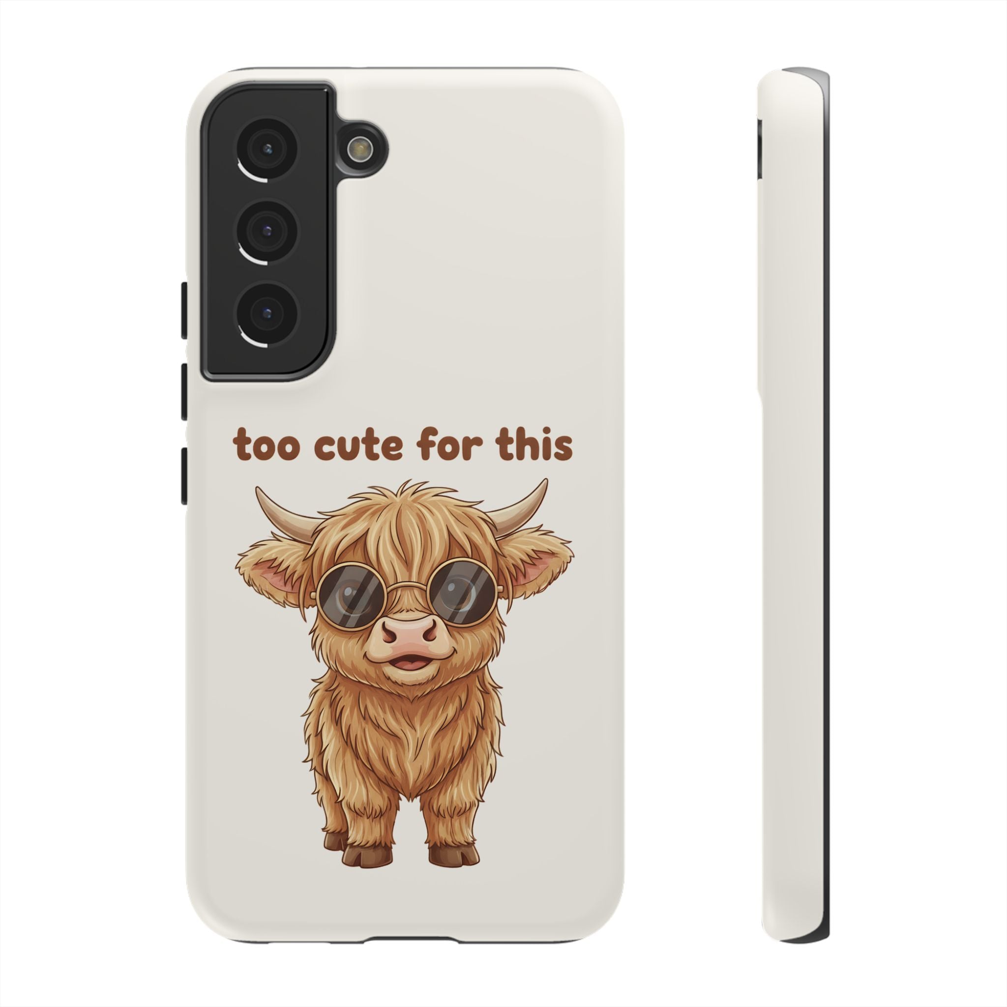 Highland Cow Phone Case — Too Cute for This Design