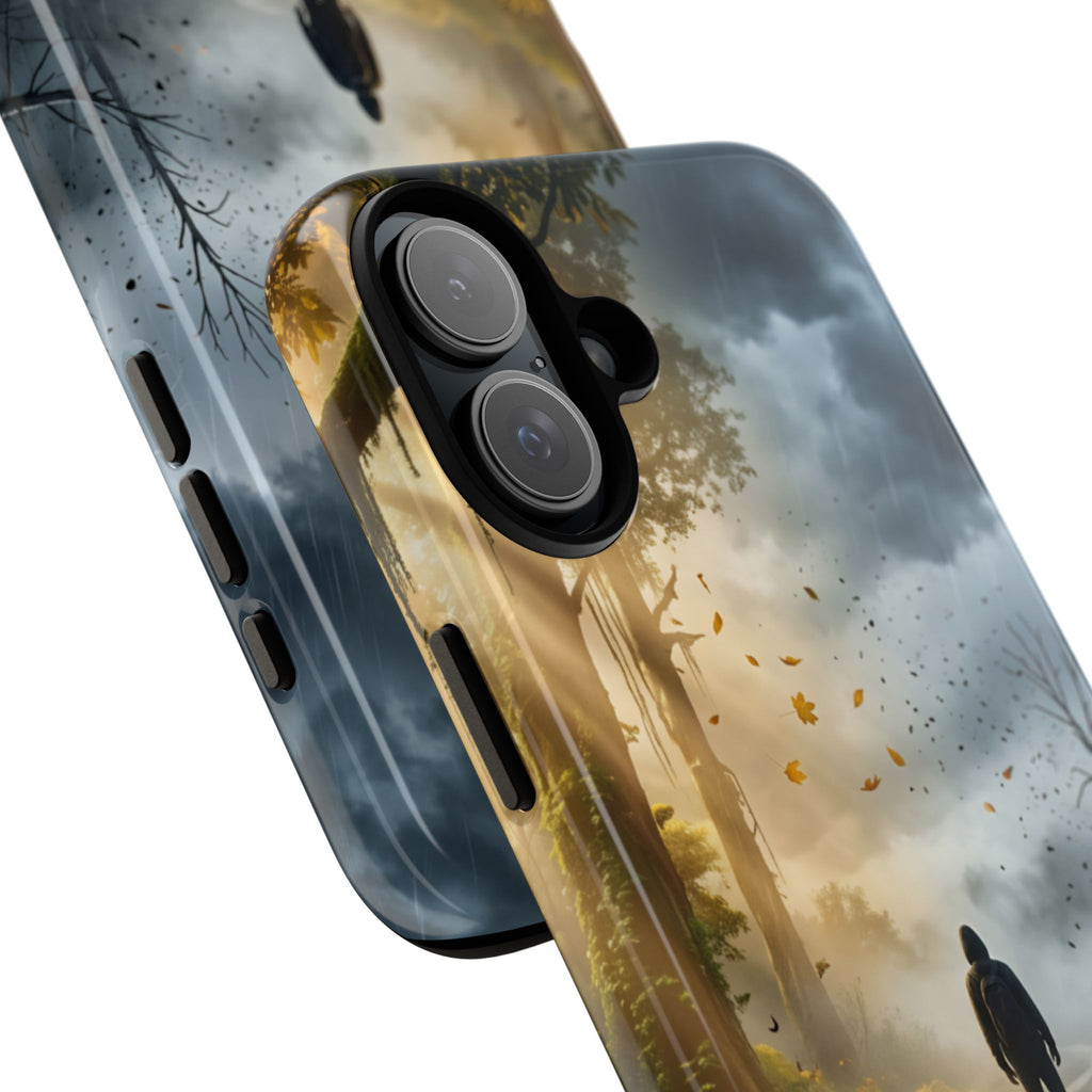 Contrasting Light/Dark Art - Phone Case