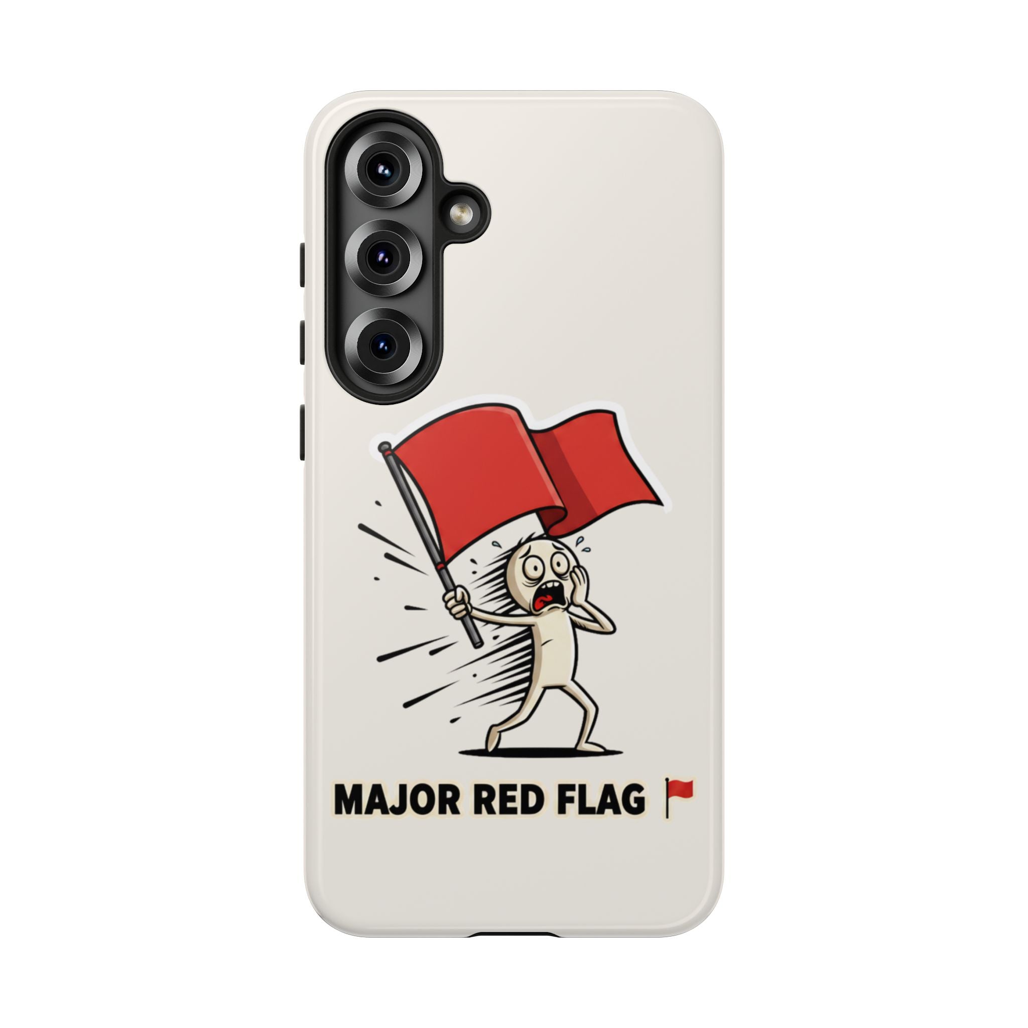 Major Red Flag Character - Phone Case